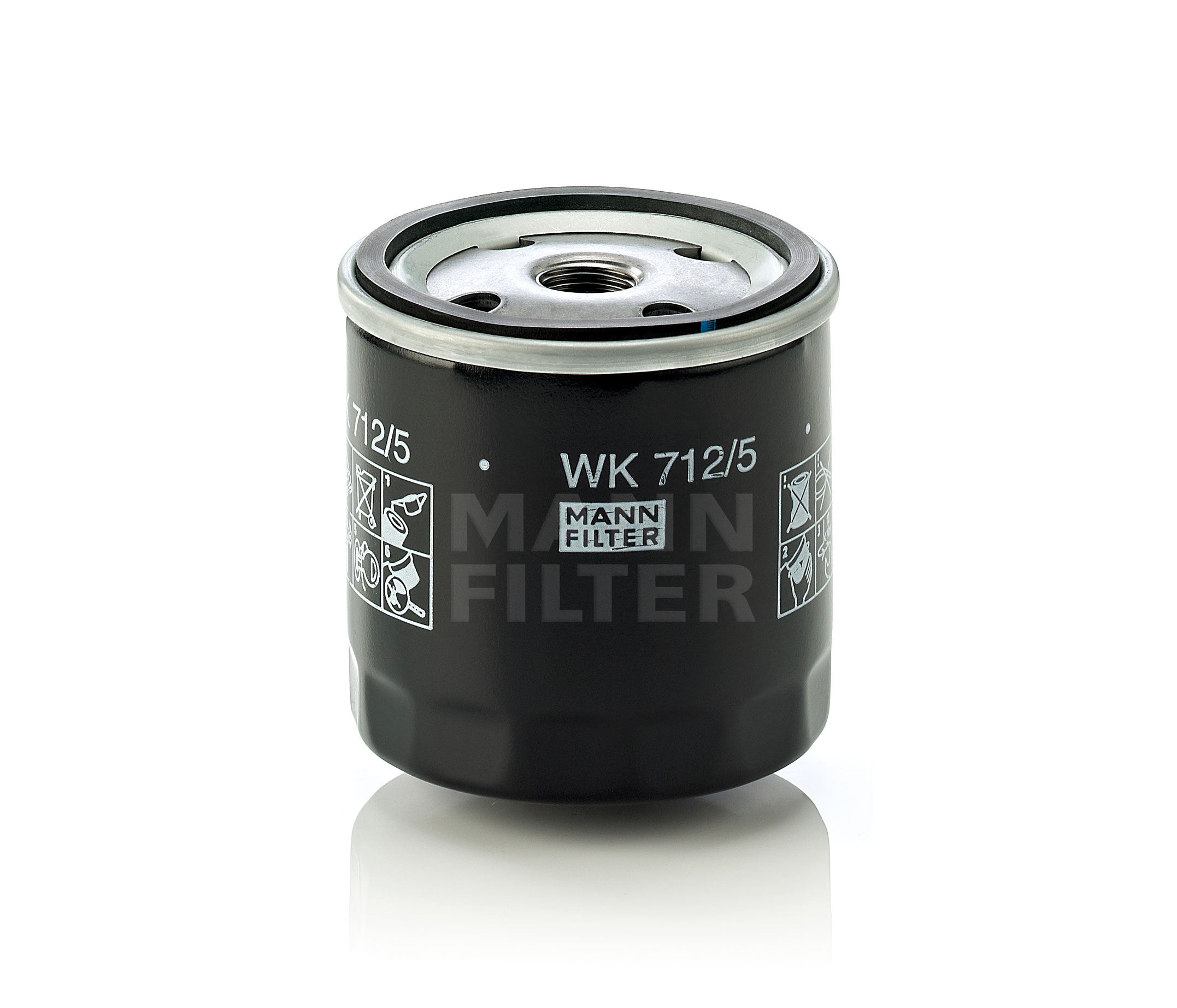 Įsigykite MANN-FILTER Kuro filtras Prekės Nr.: WK 712/5 už žemiausią 20,41 € kainą