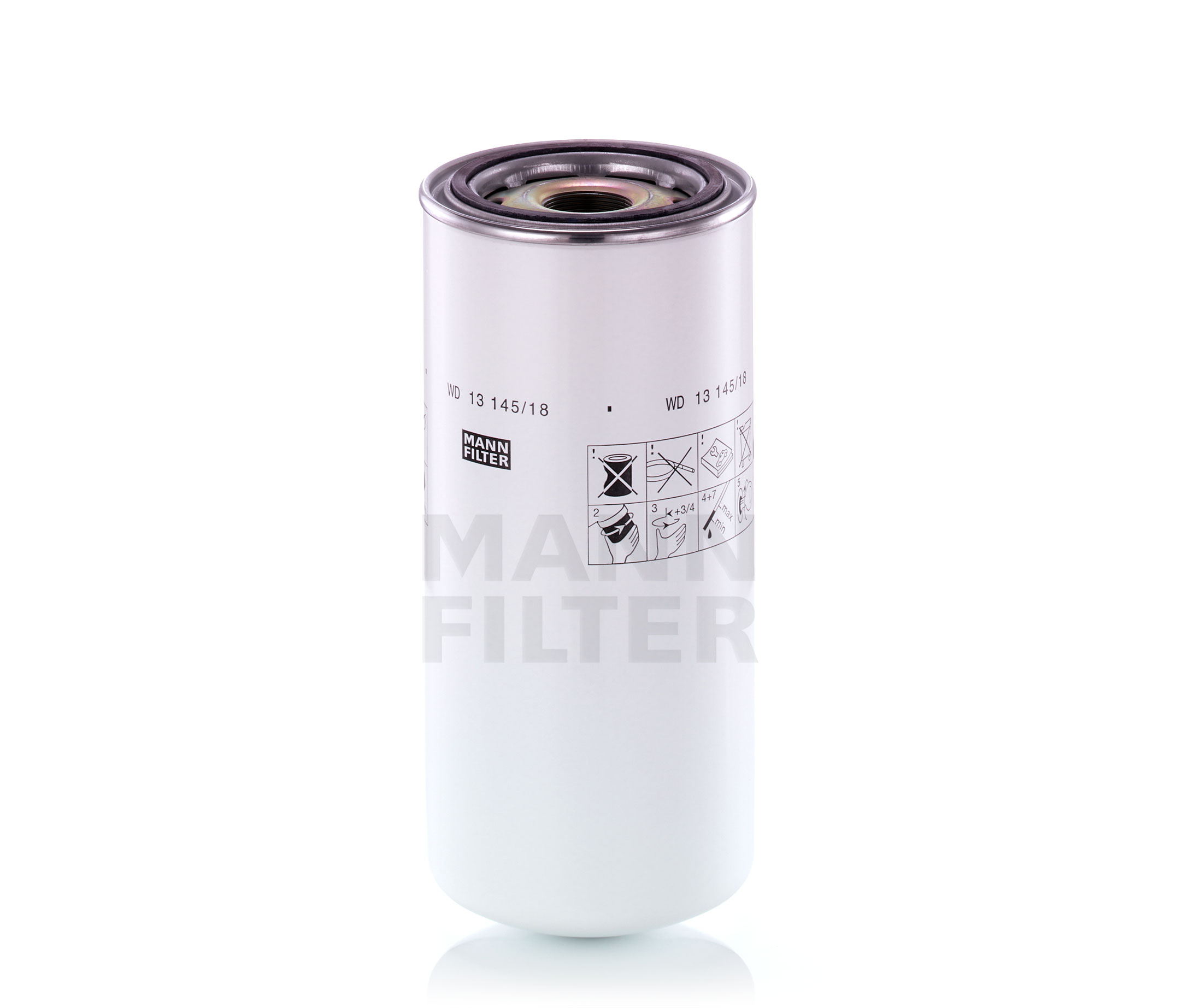 Köp MANN-FILTER Oljefilter Produktnummer: WD 13 145/18 till det förmånliga priset av 796,54 kr
