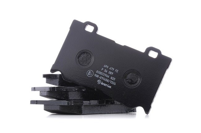 OEM Комплект спирачно феродо, дискови спирачки NISSAN SKYLINE купе V36 AY040NS139, AY040NS146, D10601TG1C от BREMBO - спестете пари с ниските ни цени