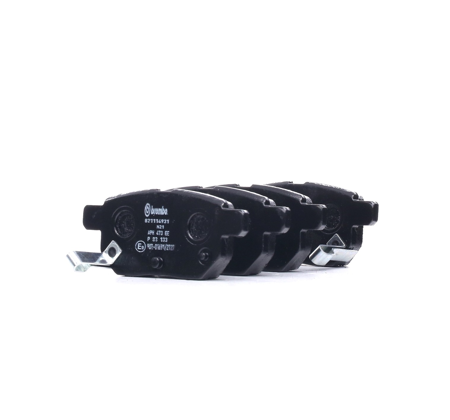 Įsigykite BREMBO Stabdžių kaladėlės Prekės Nr.: P 83 133 už žemiausią 26,37 € kainą