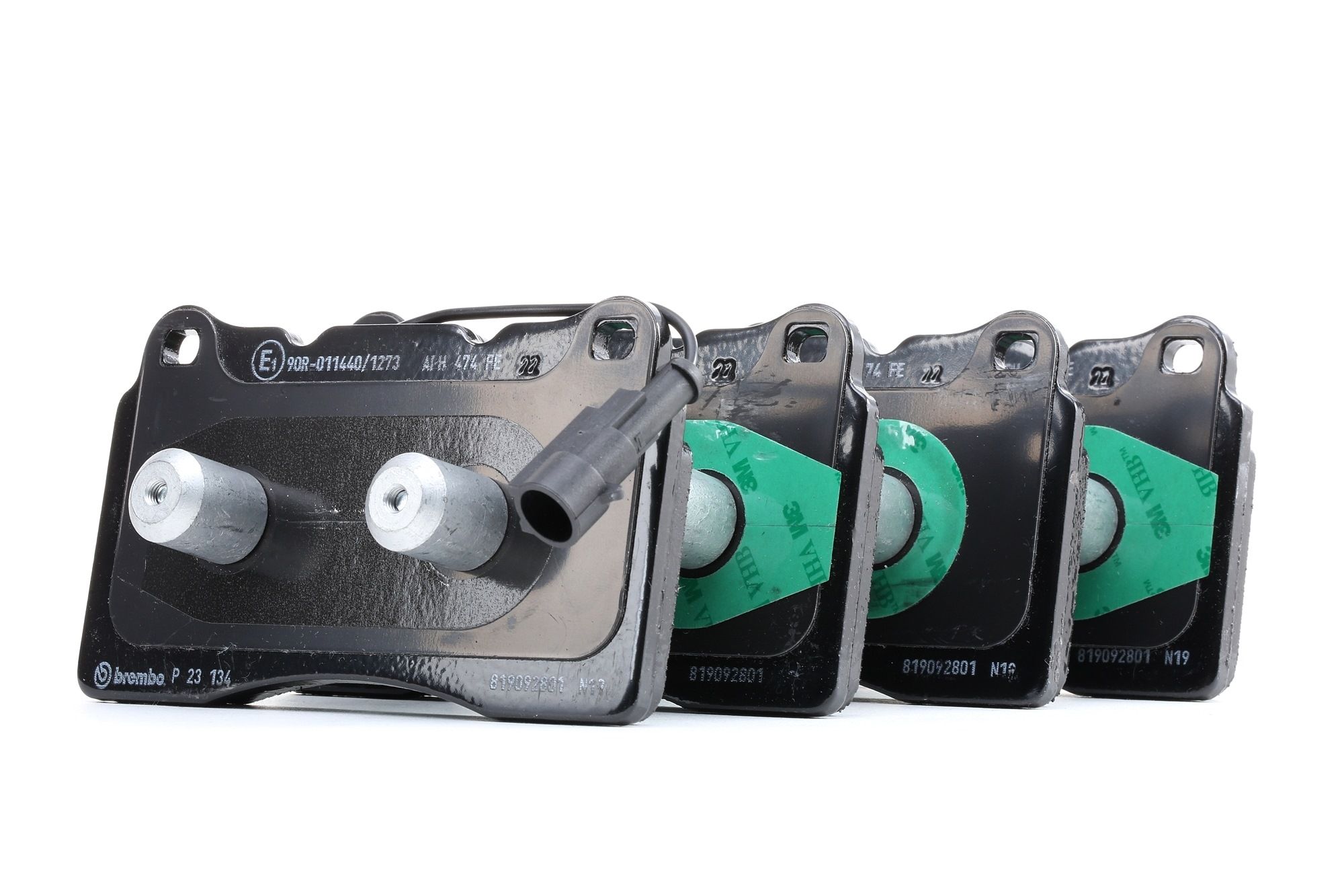 Köp BREMBO Bromsbelägg Produktnummer: P 23 134 till det förmånliga priset av 747,05 kr