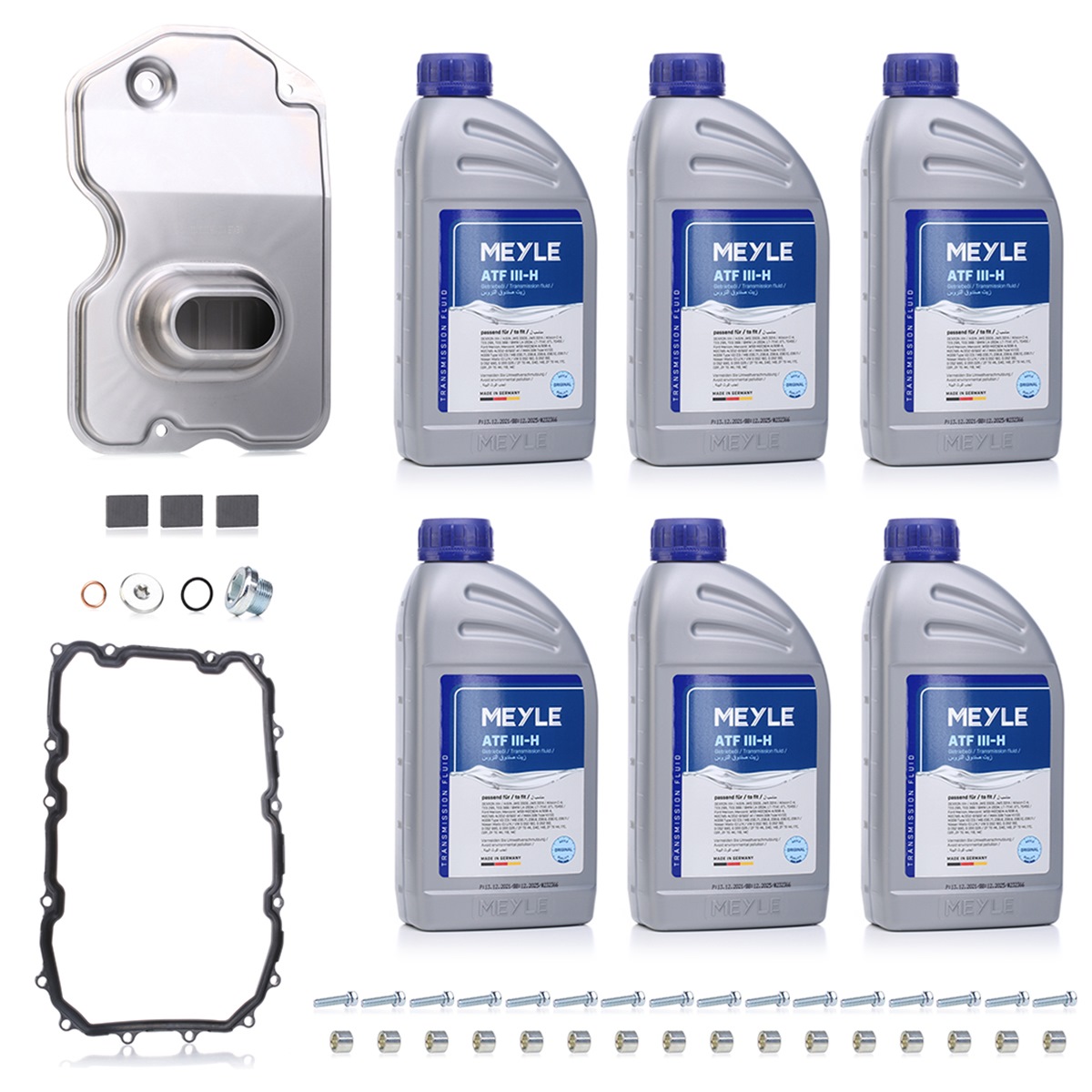 Įsigykite MEYLE Automatinės pavarų dėžės alyvos keitimo komplektas Prekės Nr.: 100 135 0105 už žemiausią 306,31 € kainą