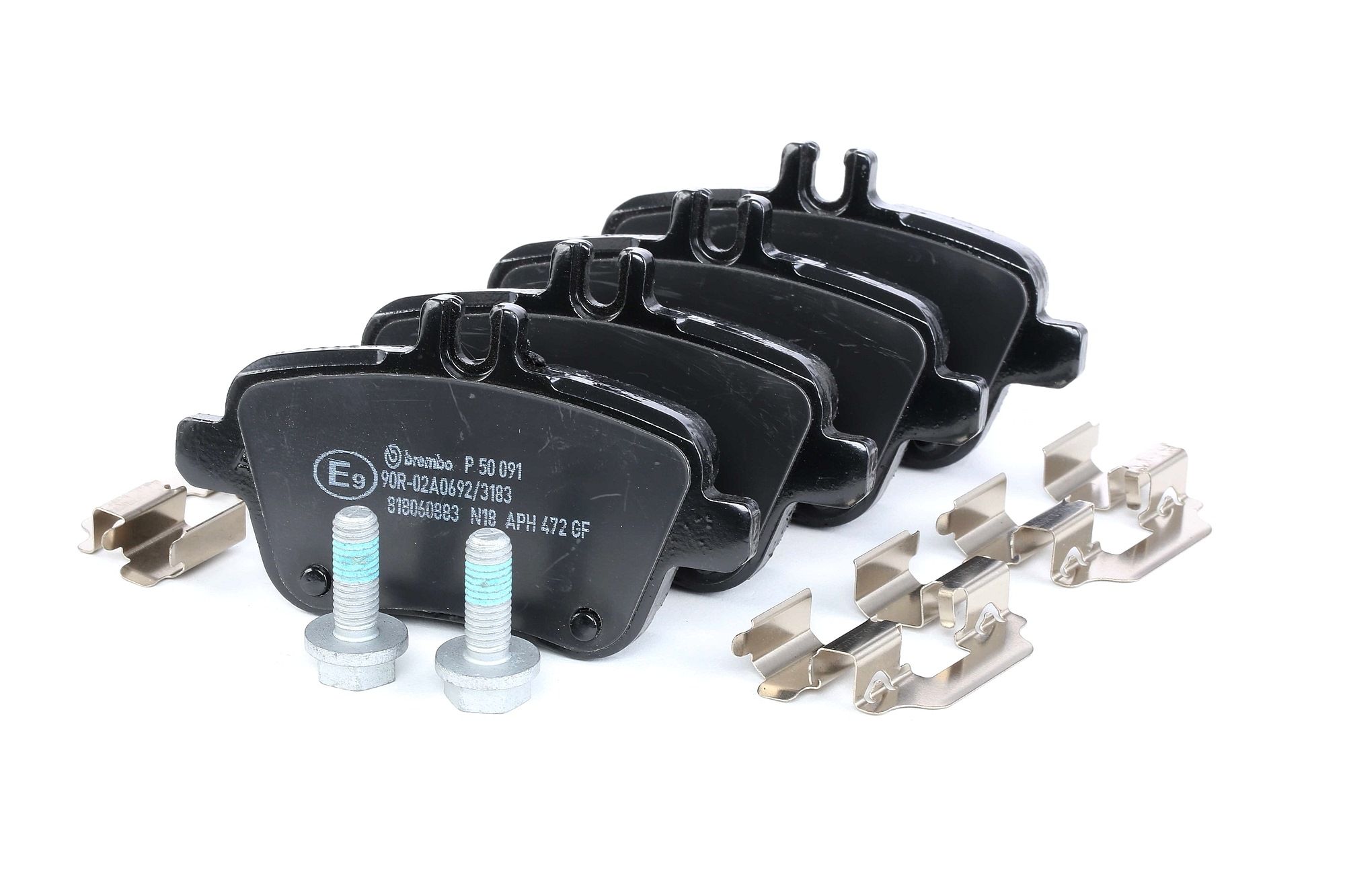 Įsigykite BREMBO Stabdžių kaladėlės Prekės Nr.: P 50 091 už žemiausią 33,41 € kainą