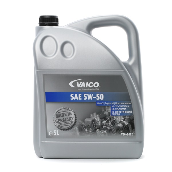 Kupite poceni originalno Motorno olje V60-0062, primerljivo z 50200 OEM številke, prek spleta