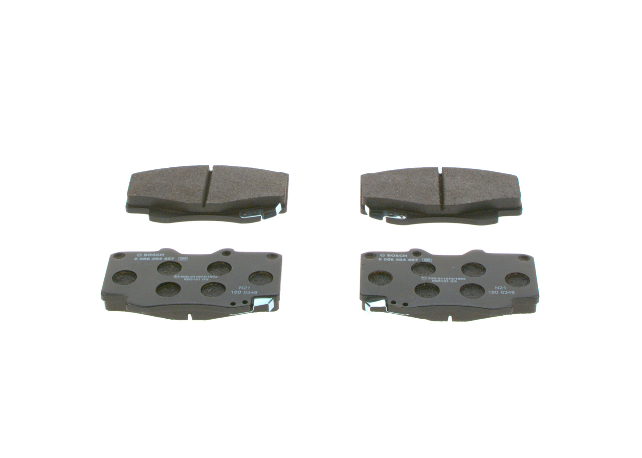 Plaquettes de frein OEM TOYOTA 3.0 Tdi 4x4 (KUN26) 177 CH Diesel 044650K020 de BOSCH en ligne à prix imbattables
