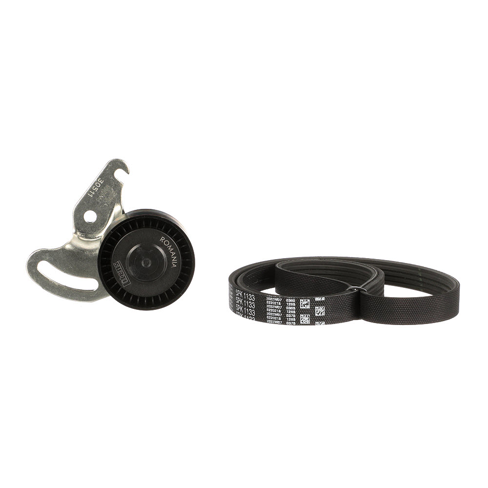 OE Poly v riem set RENAULT MODUS 2013 5PK1133, 7701476473, 117203694R van GATES