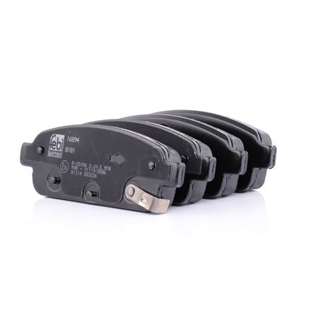 Compre online originais a baixo custo Pastilhas de travão 16894 comparáveis com os números OEM 13473428