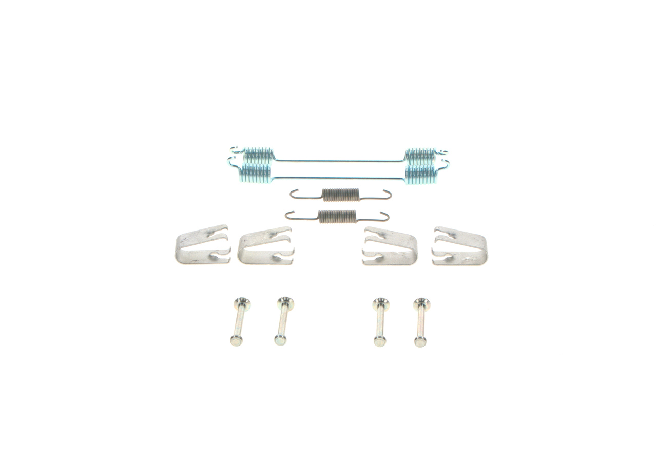 Įsigykite BOSCH Priedų komplektas, stabdžių trinkelės Prekės Nr.: 1 987 475 374 už žemiausią 15,41 € kainą