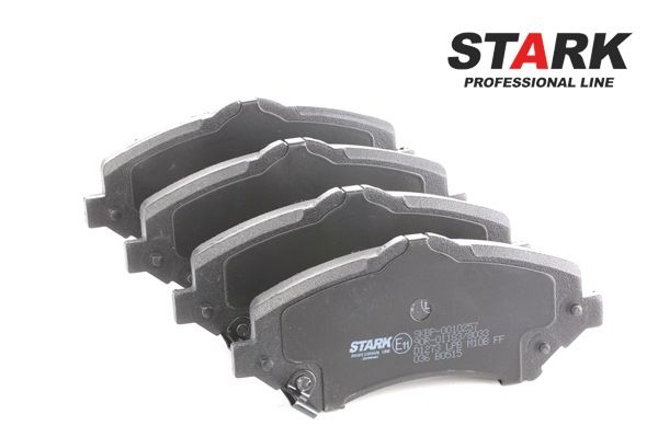 OEM Sada brzdových destiček, kotoučová brzda FIAT Freemont (345) 2015 068093323AB, 2AMV3701AA, 2AMV3762AB STARK