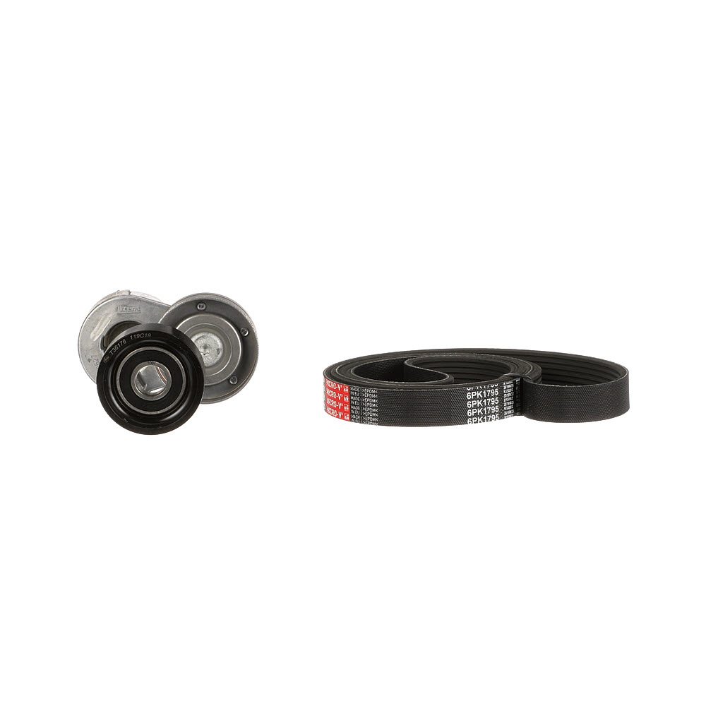 Cumpărați Set curea transmisie cu caneluri de la GATES Număr produs: K026PK1795 la prețul de doar 353,99 lei