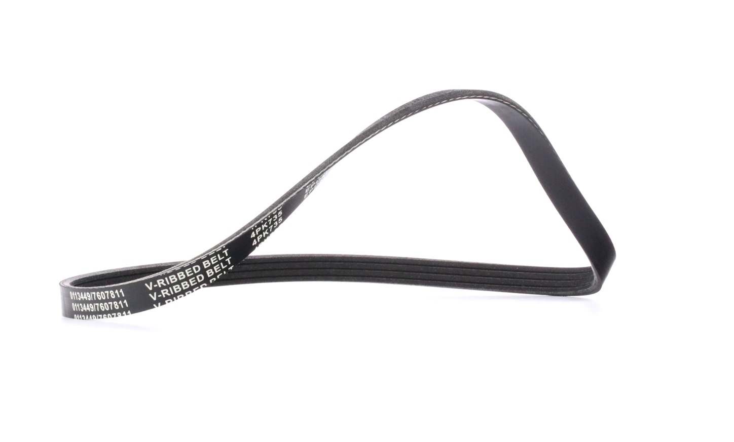 Įsigykite STARK V formos rumbuoti diržai Prekės Nr.: SK-4PK735 už žemiausią 5,76 € kainą