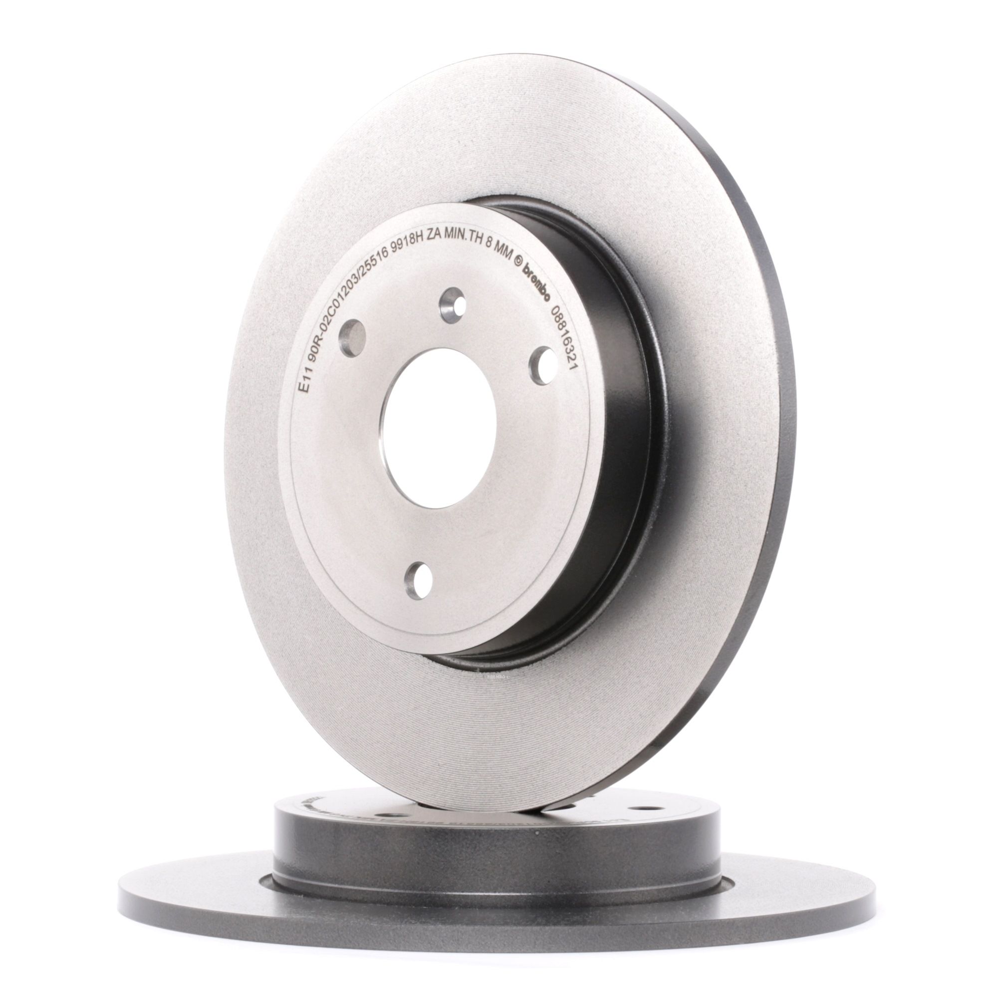 Köp BREMBO Bromsskiva Produktnummer: 08.8163.21 till det förmånliga priset av 438,29 kr