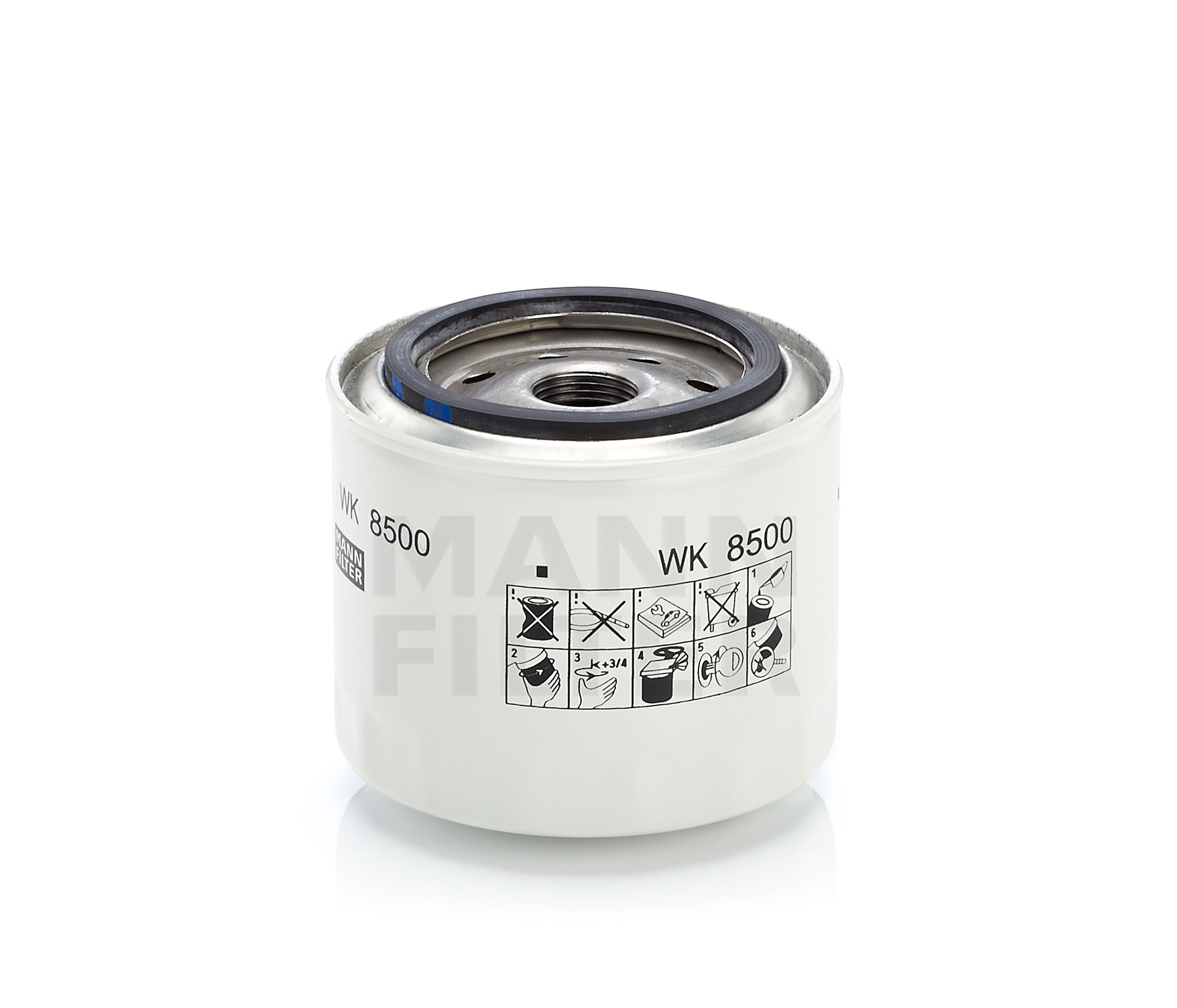 Įsigykite MANN-FILTER Kuro filtras Prekės Nr.: WK 8500 už žemiausią 25,00 € kainą