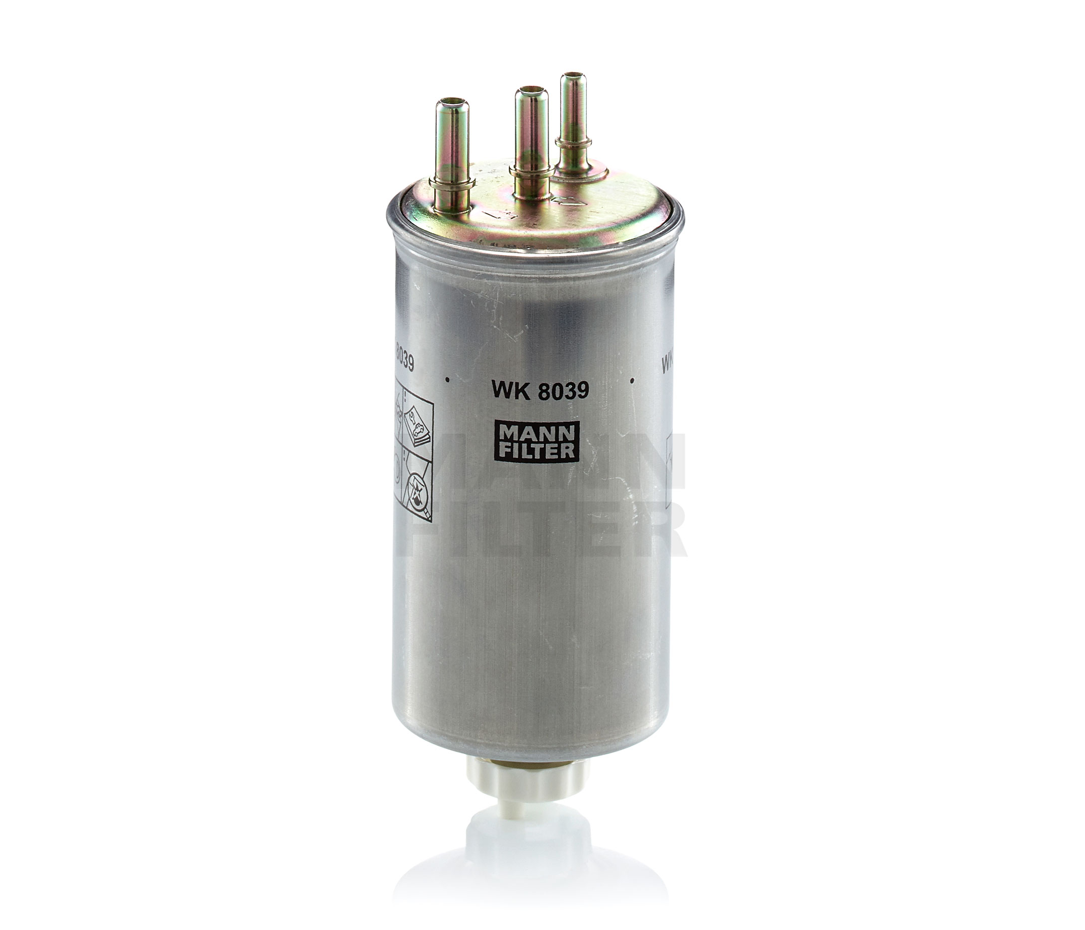 Įsigykite MANN-FILTER Kuro filtras Prekės Nr.: WK 8039 už žemiausią 33,71 € kainą