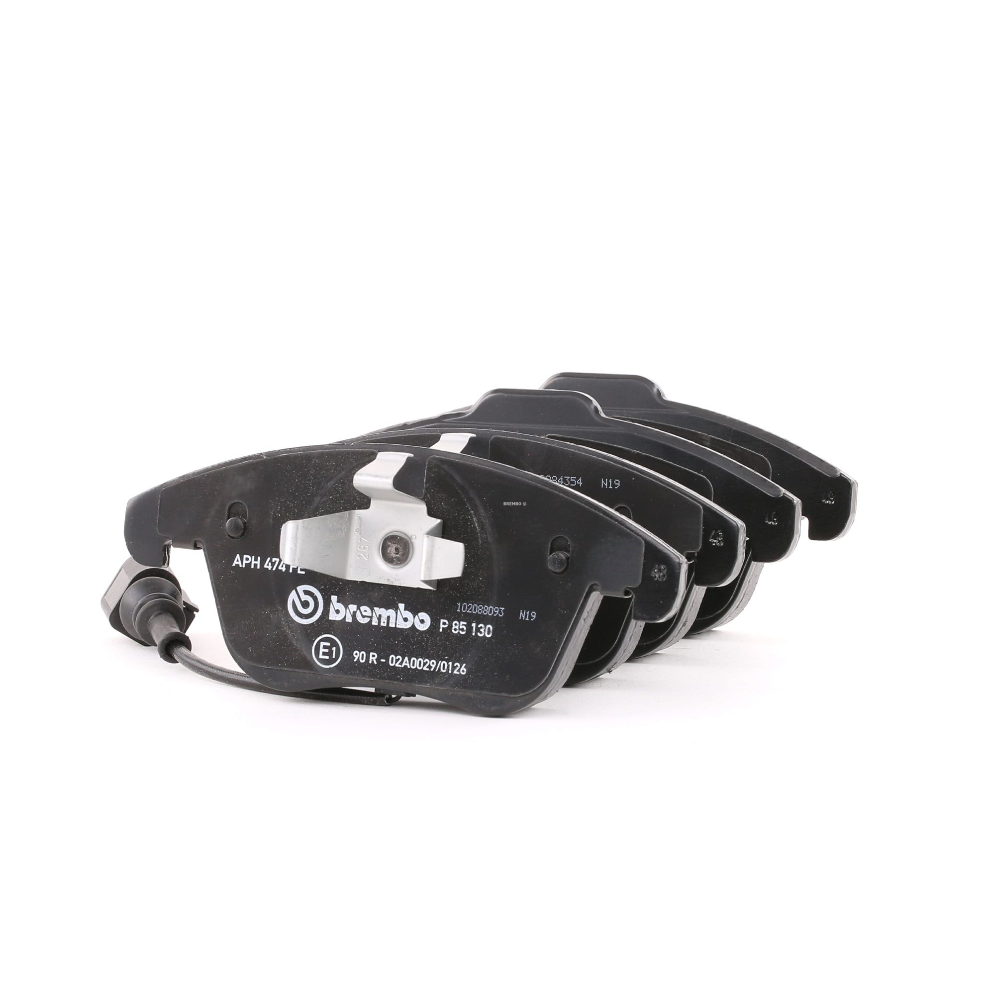 Įsigykite BREMBO Stabdžių kaladėlės Prekės Nr.: P 85 130 už žemiausią 69,17 € kainą