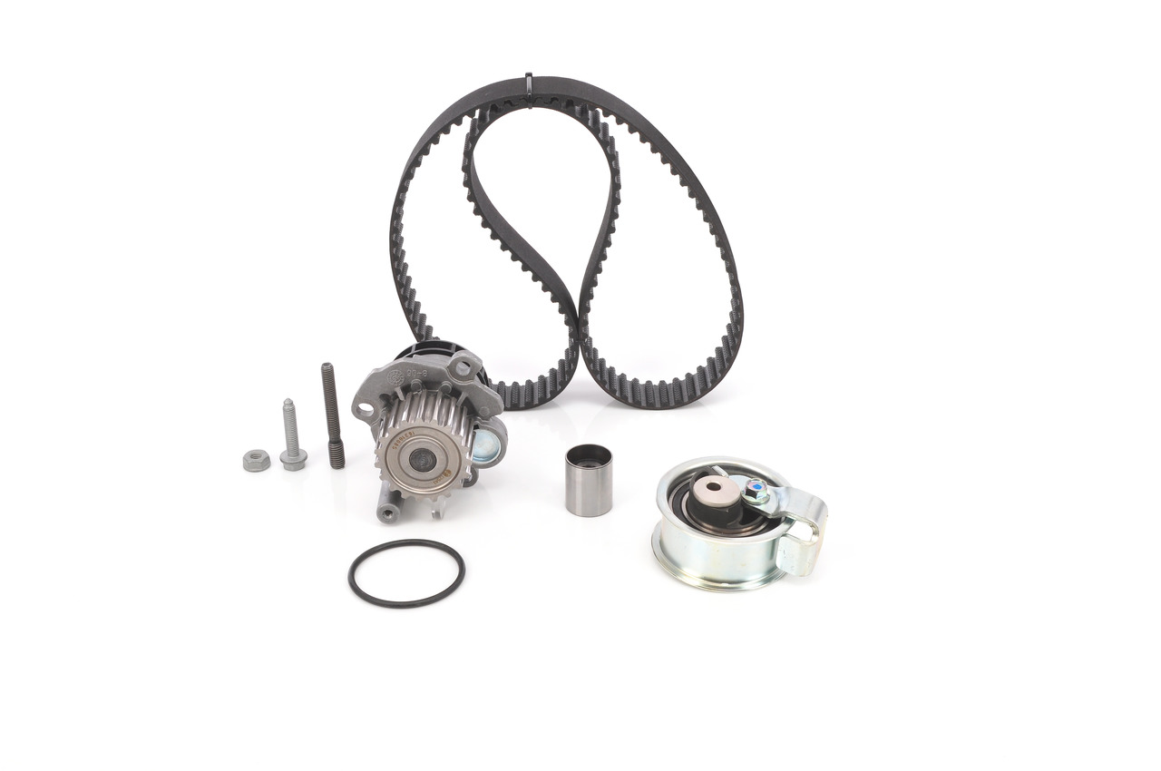 BOSCH 1987946472 pompe à eau + kits de courroies moteur AUDI A6 C5 Avant 4B5 1.9 TDI 115 CH Diesel