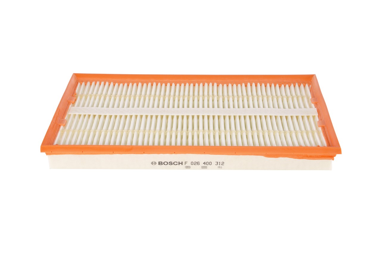 Įsigykite nebrangią originalią Oro filtras F 026 400 312. sulyginama su 0000902551 OEM numeriais internetu