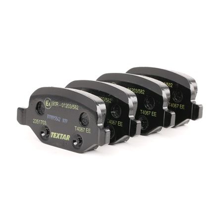 OEM Комплект спирачно феродо, дискови спирачки FIAT 1.9 16V 126 K.C. бензин 6001073155 от TEXTAR онлайн на супер цени