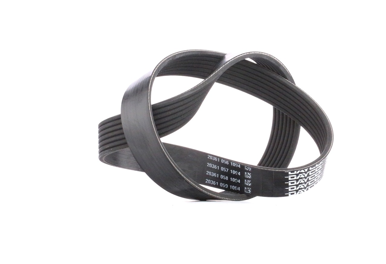 Compre DAYCO Correia trapezoidal estriada Produto No.: 7PK880 a preços baixos de 9,73 €