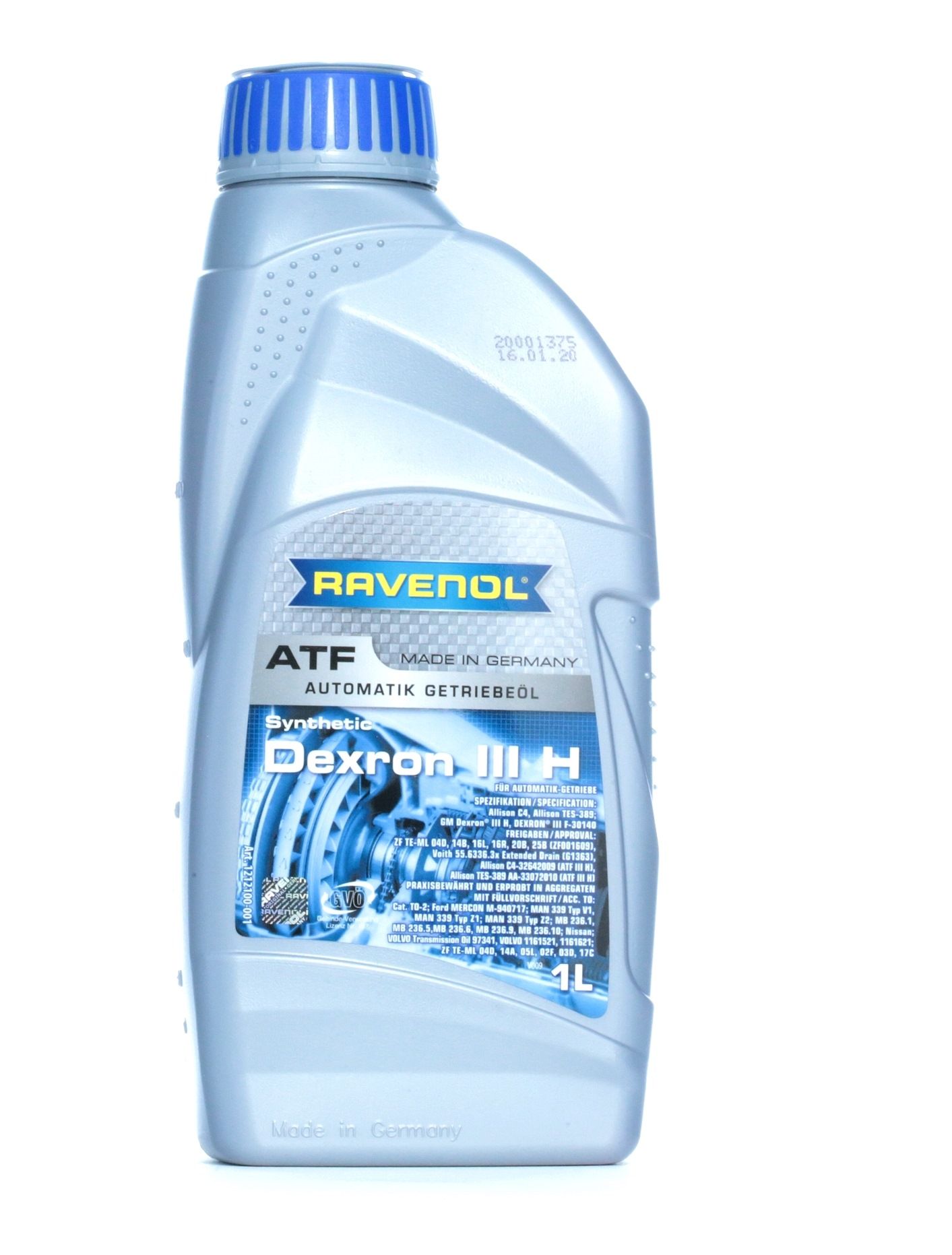 Ostke RAVENOL Automaatkäigukasti õli Toode nr.: 1212100-001-01-999 madala hinnaga 16,93 €