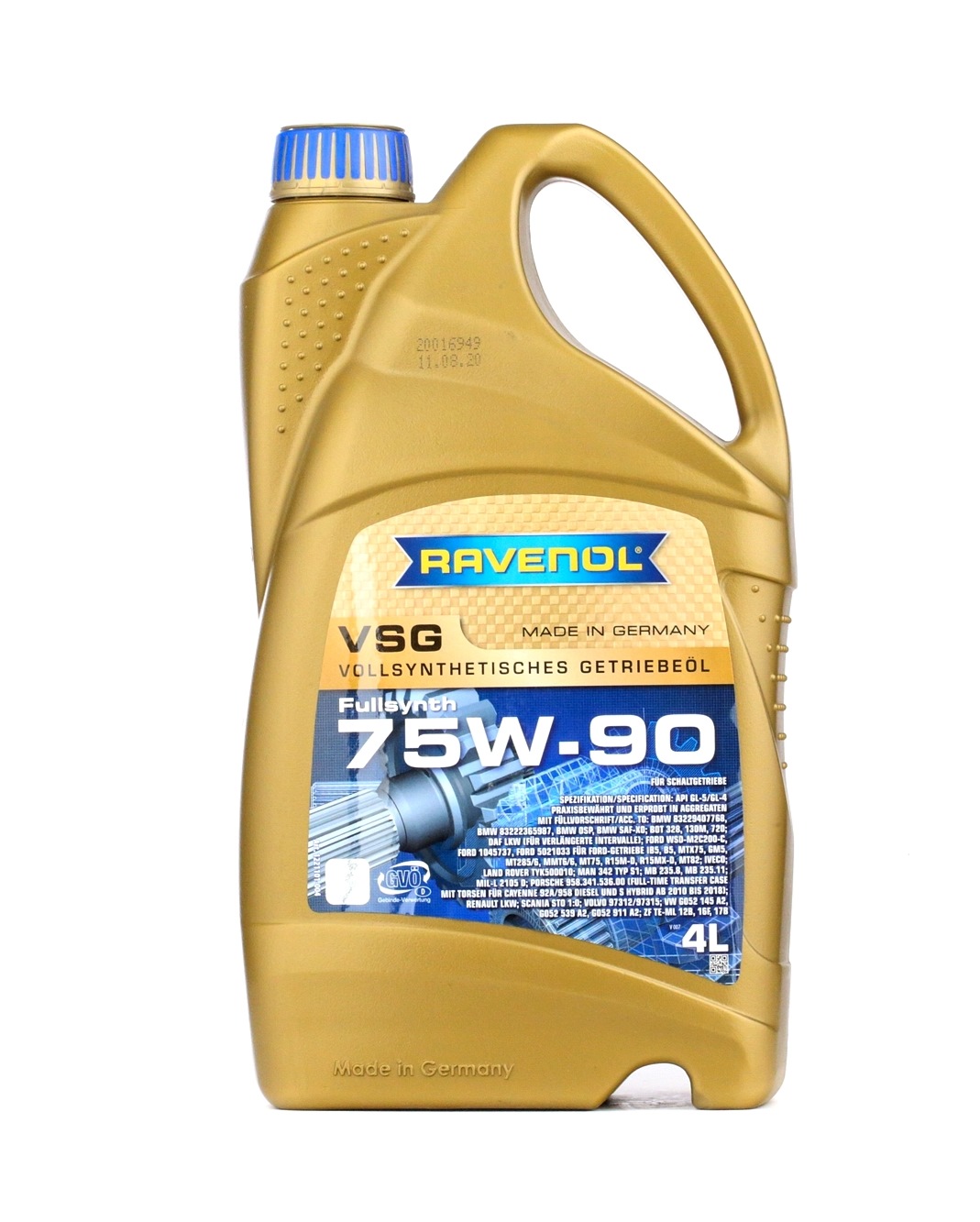 Αγοράστε RAVENOL Λάδι κιβωτίου ταχυτήτων No. Προϊόντος: 1221101-004-01-999 σε χαμηλή τιμή από 84,58 €