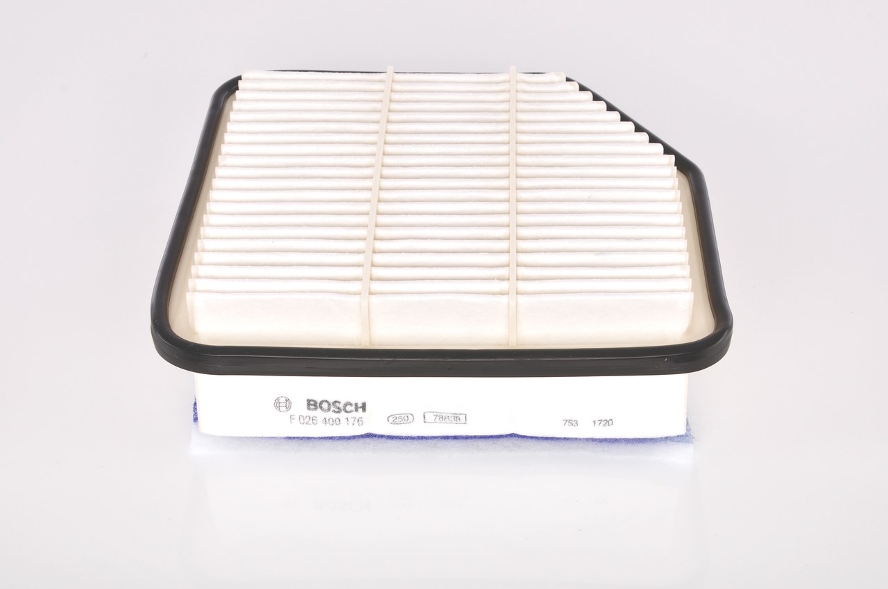 LEXUS Engine filter in original quality 1780126010, 17801YZZAA, 16546ED000 from BOSCH