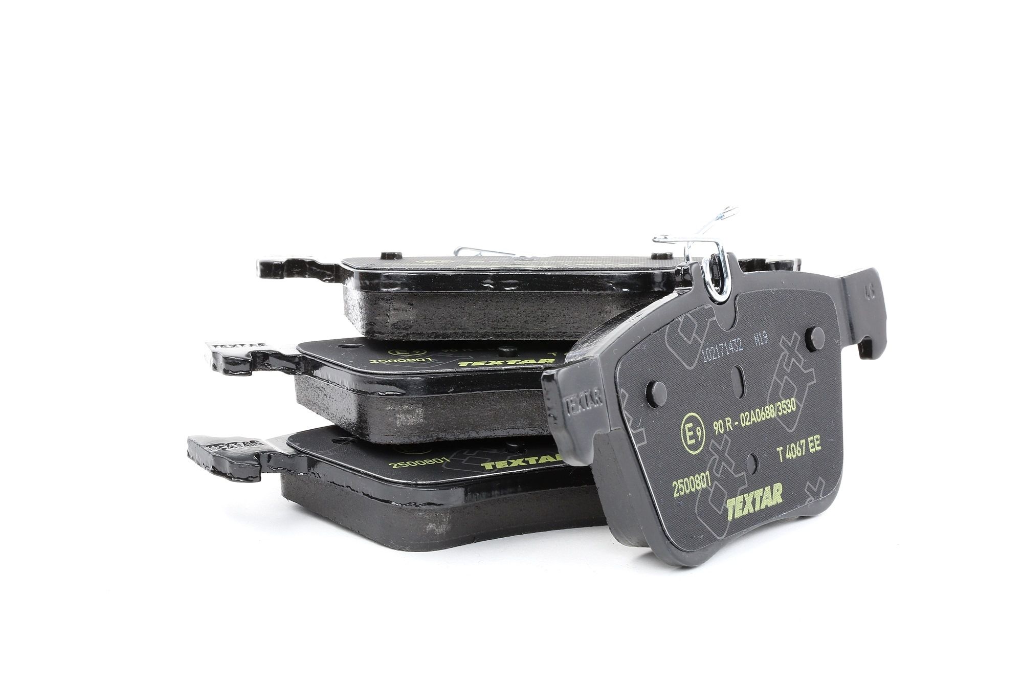 Compre TEXTAR Pastilhas de travão Produto No.: 2500801 a preços baixos de 41,69 €