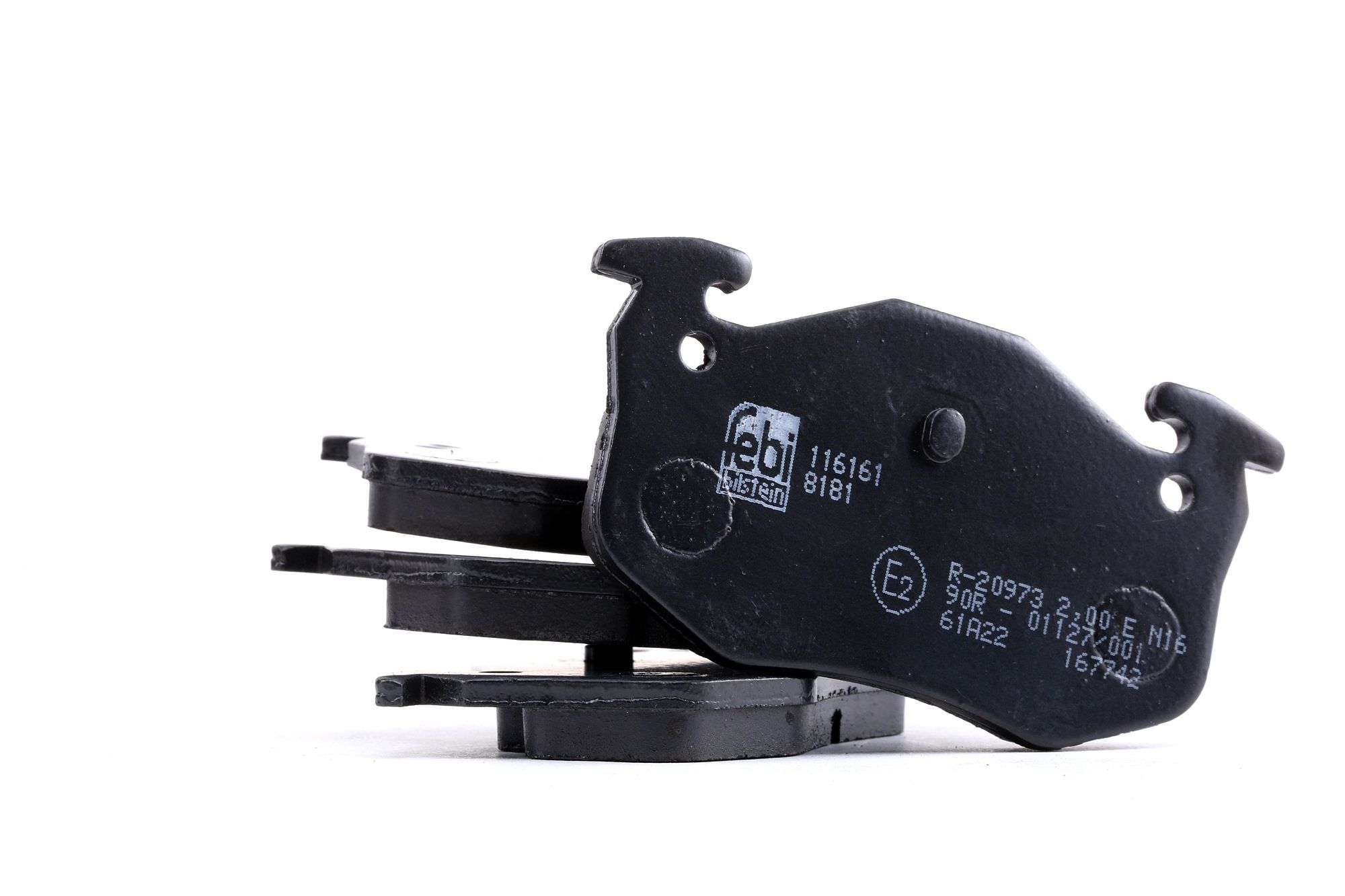 Įsigykite FEBI BILSTEIN Stabdžių kaladėlės Prekės Nr.: 116161 už žemiausią 98,90 € kainą