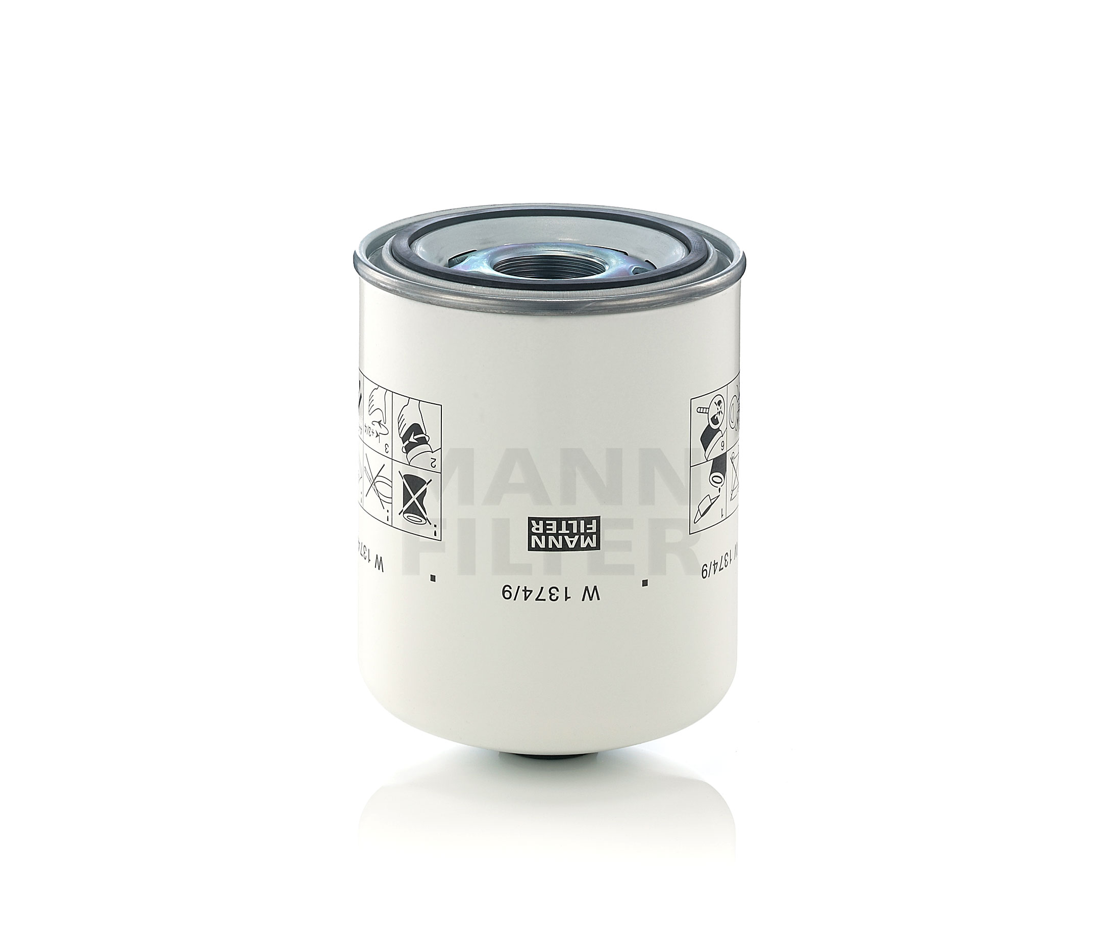 Köp MANN-FILTER Filter, drifthydraulik Produktnummer: W 1374/9 till det förmånliga priset av 479,40 kr