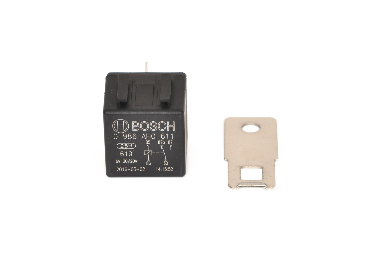 BOSCH Relais Produkt Nr.: 0 986 AH0 611 zum unschlagbaren Preis von 14,37 € erstehen