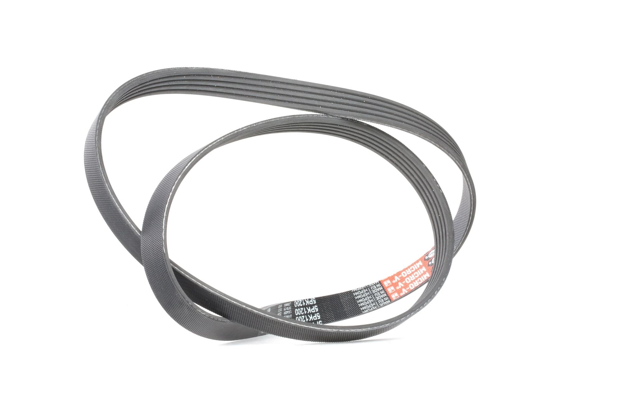 Įsigykite GATES V formos rumbuoti diržai Prekės Nr.: 5PK1200 už žemiausią 11,56 € kainą