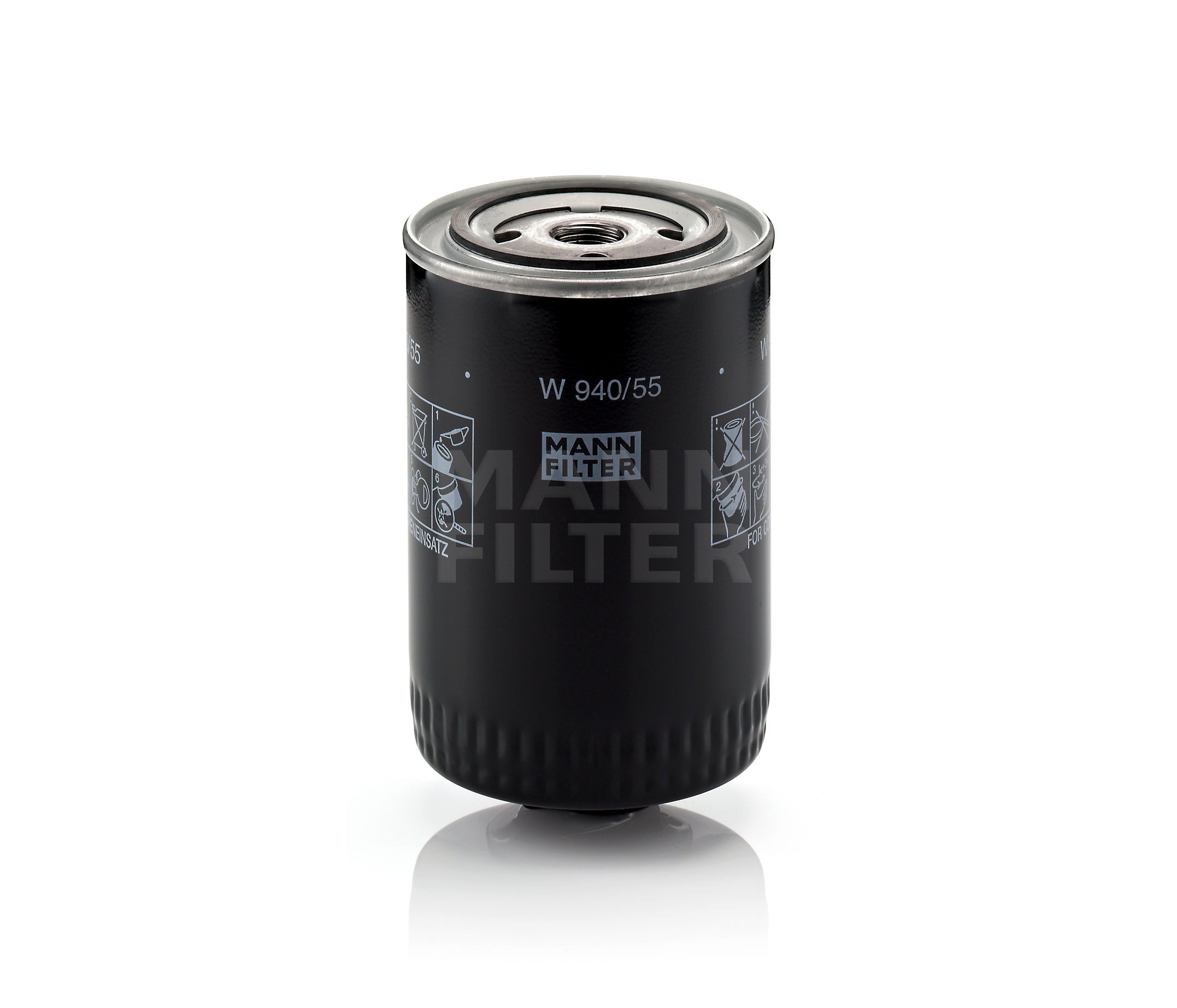 Ostke MANN-FILTER Õlifilter Toode nr.: W 940/55 madala hinnaga 20,36 €