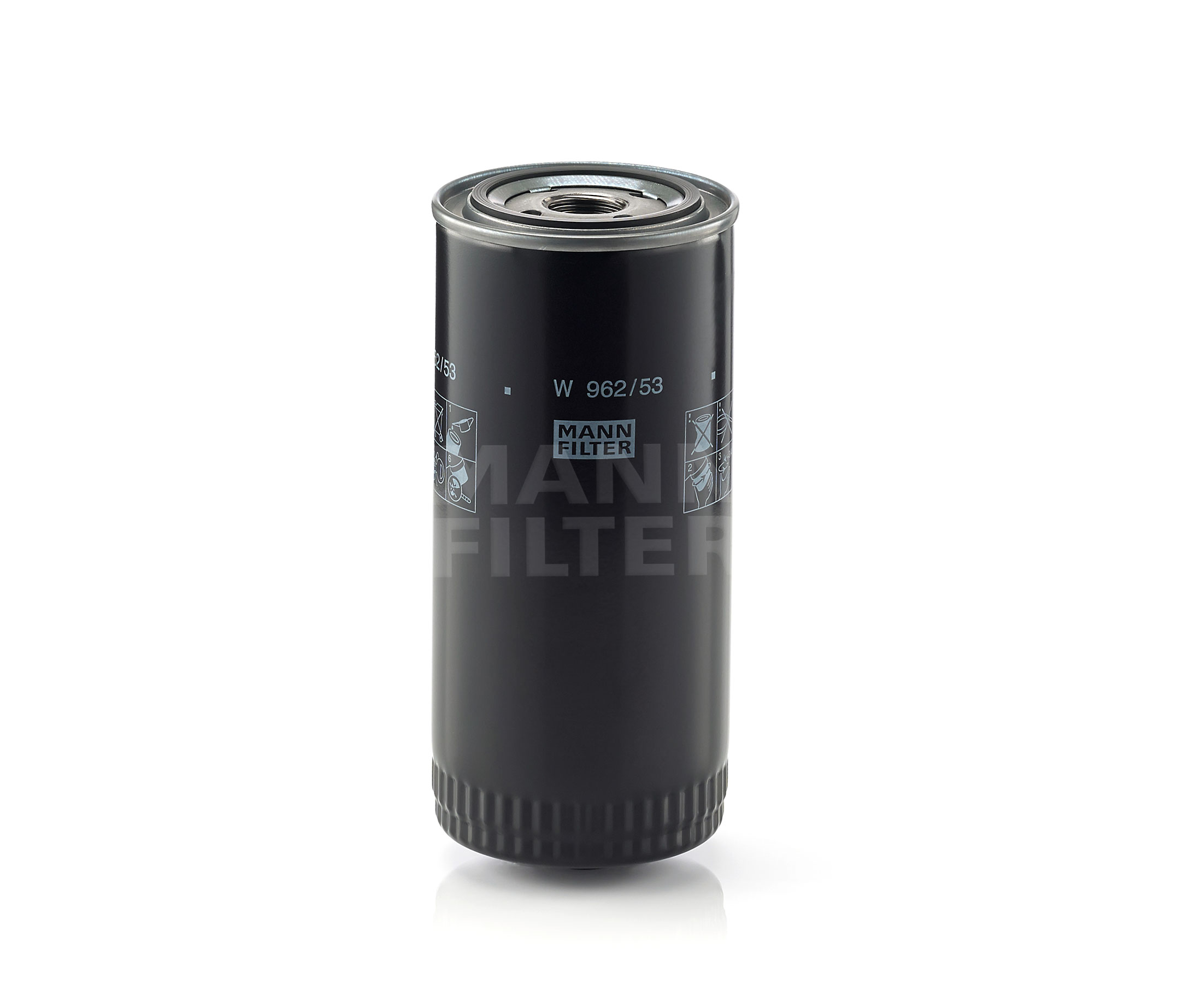 Köp MANN-FILTER Oljefilter Produktnummer: W 962/53 till det förmånliga priset av 330,30 kr