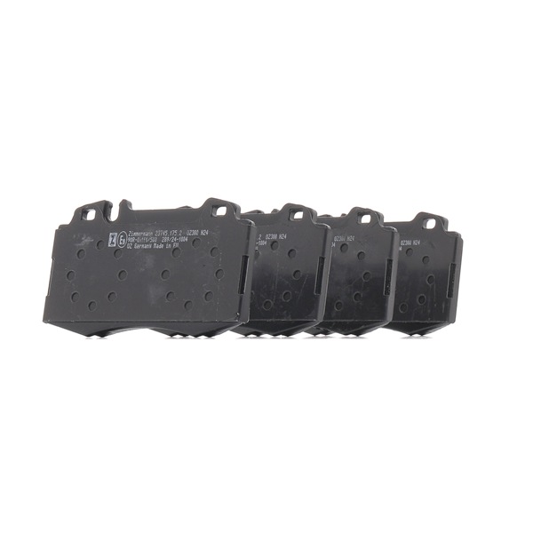 Kupte si levné originální Sada brzdových destiček, kotoučová brzda 23745.175.2 porovnatelné s A0064201220 OEM čísly online