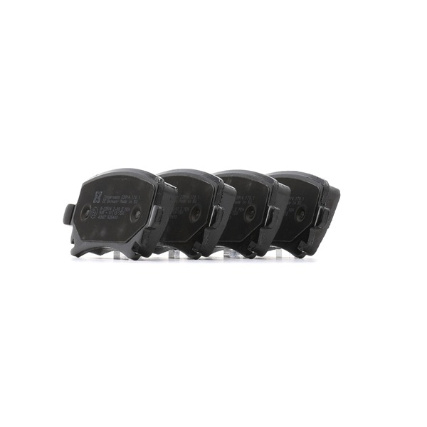 OEM Doštičky SKODA Octavia IV Sedan (NX3) 2020 1K0698451, 1K0698451B, 1K0698451D ZIMMERMANN
