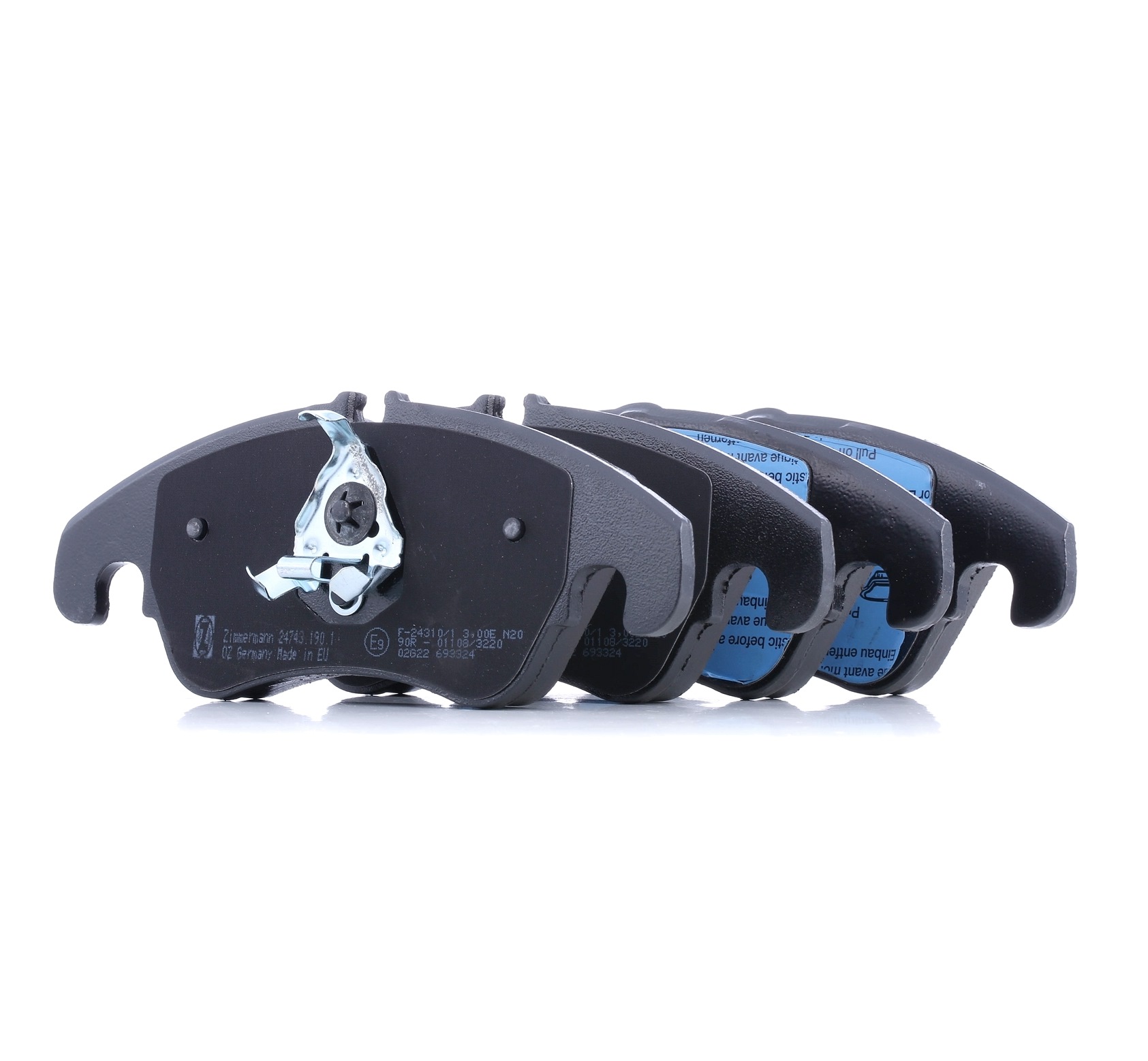 Ostke ZIMMERMANN Piduriklotsid Toode nr.: 24743.190.1 madala hinnaga 95,35 €
