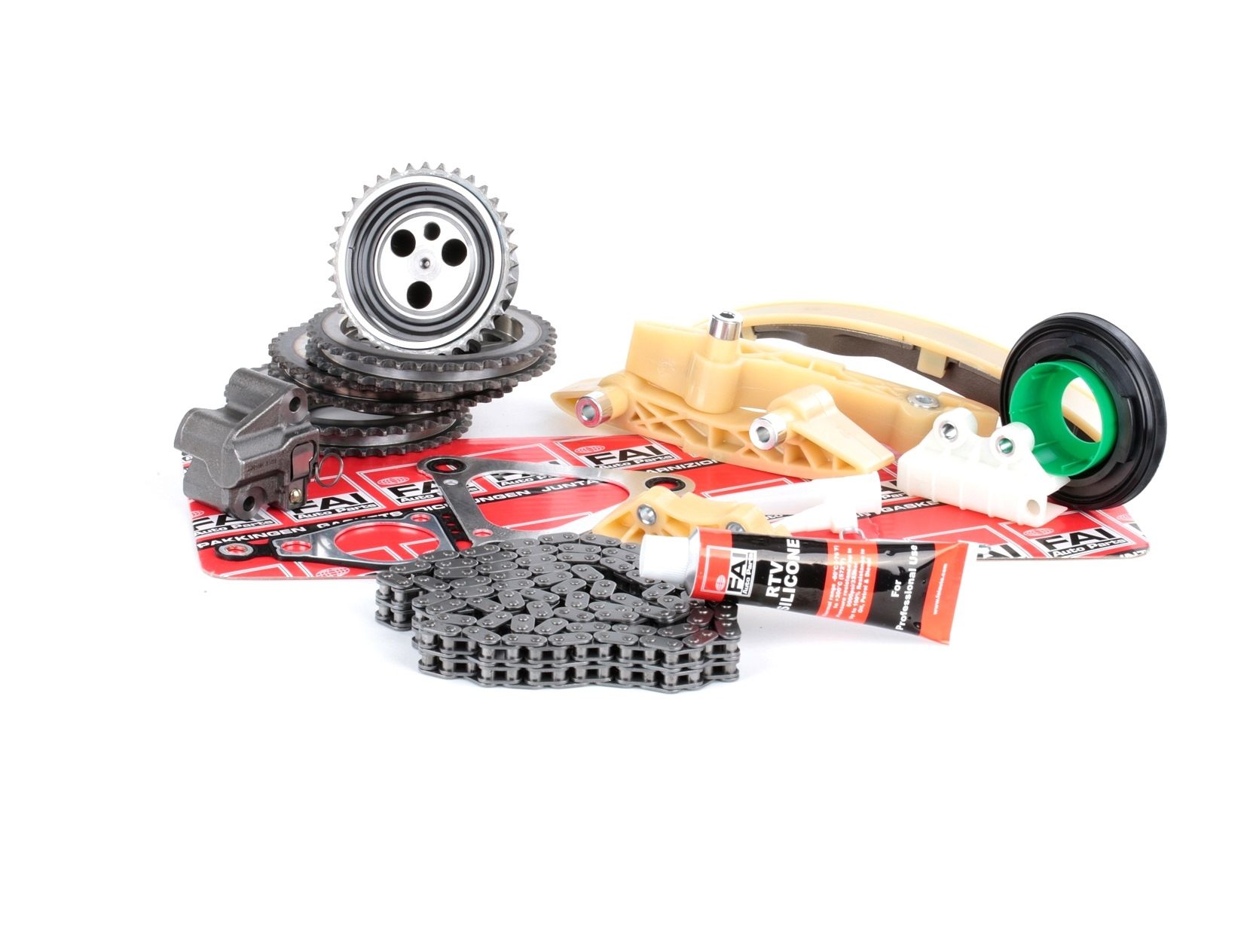 Köp FAI AutoParts Kamkedjesats Produktnummer: TCK47 till det förmånliga priset av 4157,14 kr