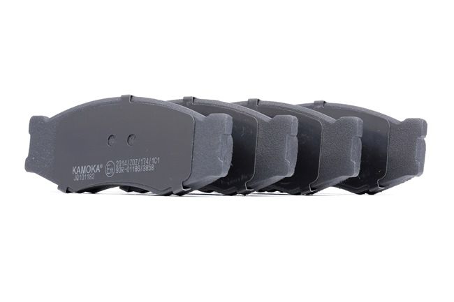 Įsigykite nebrangią originalią Stabdžių kaladėlės JQ101182. sulyginama su D1060F6494 OEM numeriais internetu