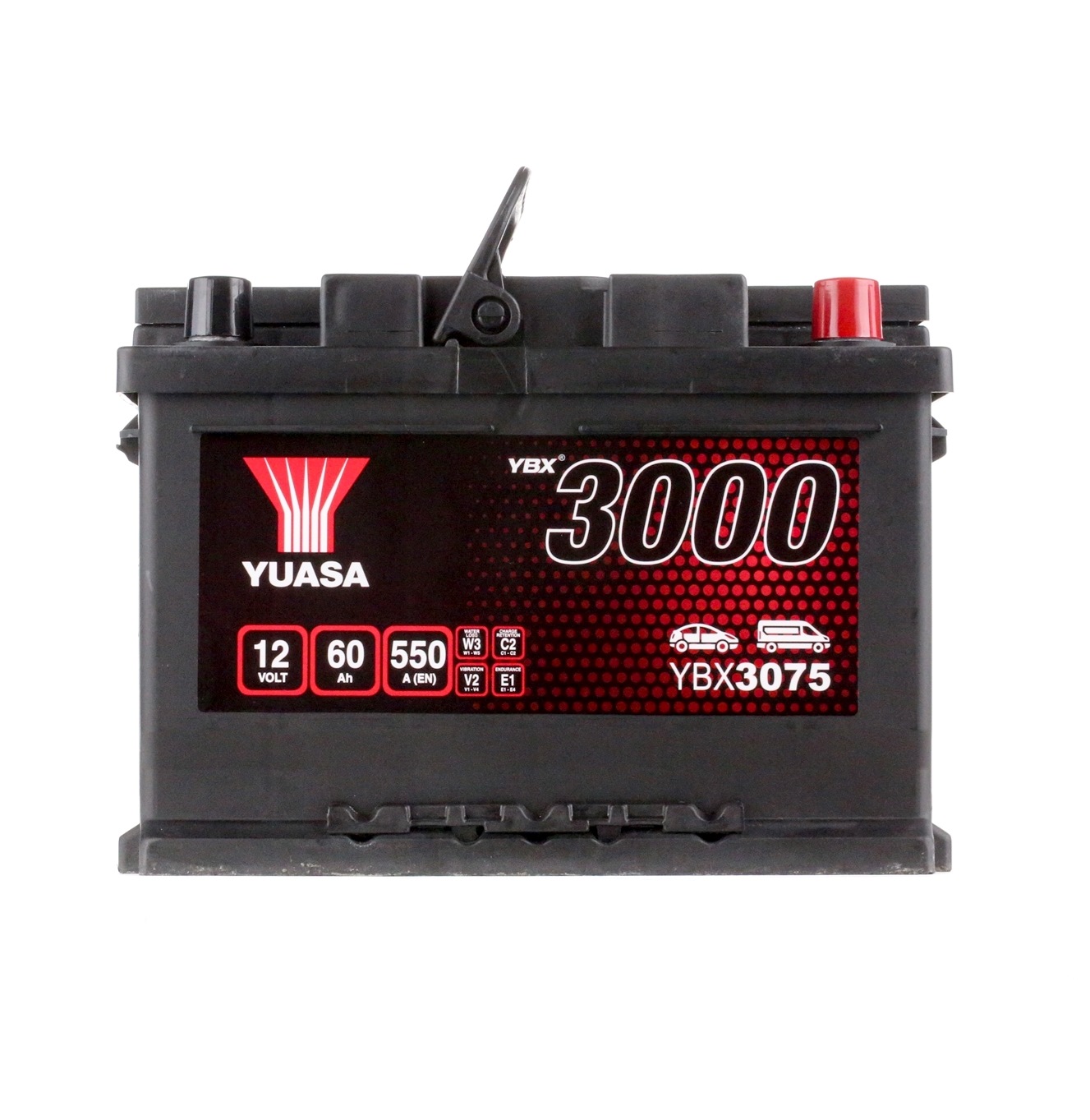 Ostke YUASA Käivitusaku Toode nr.: YBX3075 madala hinnaga 92,75 €