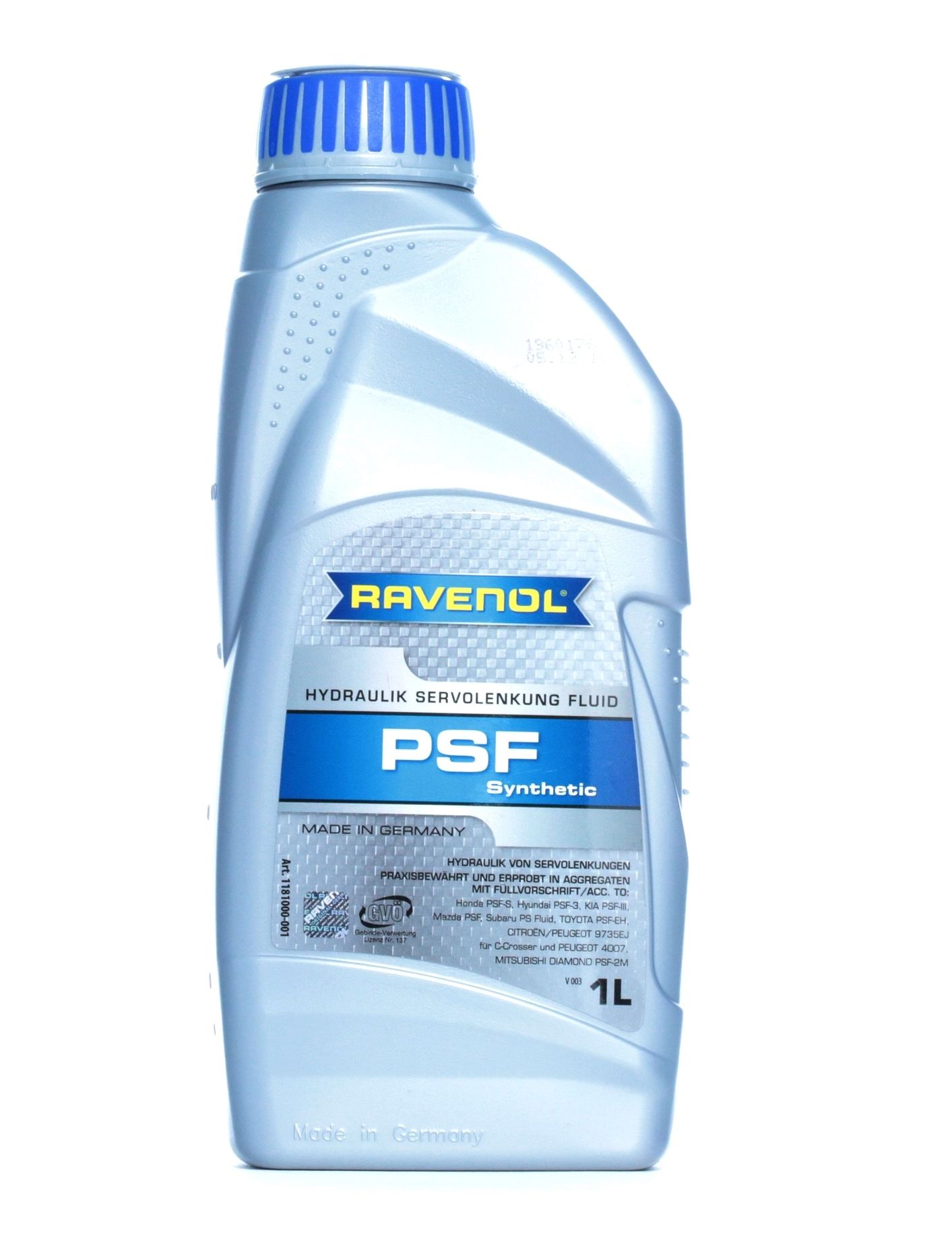 Kupuj RAVENOL Olej hydrauliczny Produkt No.: 1181000-001-01-999 w niskiej cenie, tylko 72,20 zł