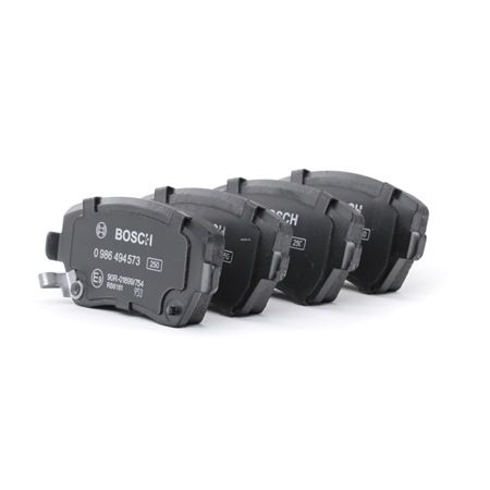 Vásároljon online olcsó, eredeti Fékbetét készlet, tárcsafék 0 986 494 573 alkatrészt, mely összehasonlítható a D1060AX61A OEM számmal