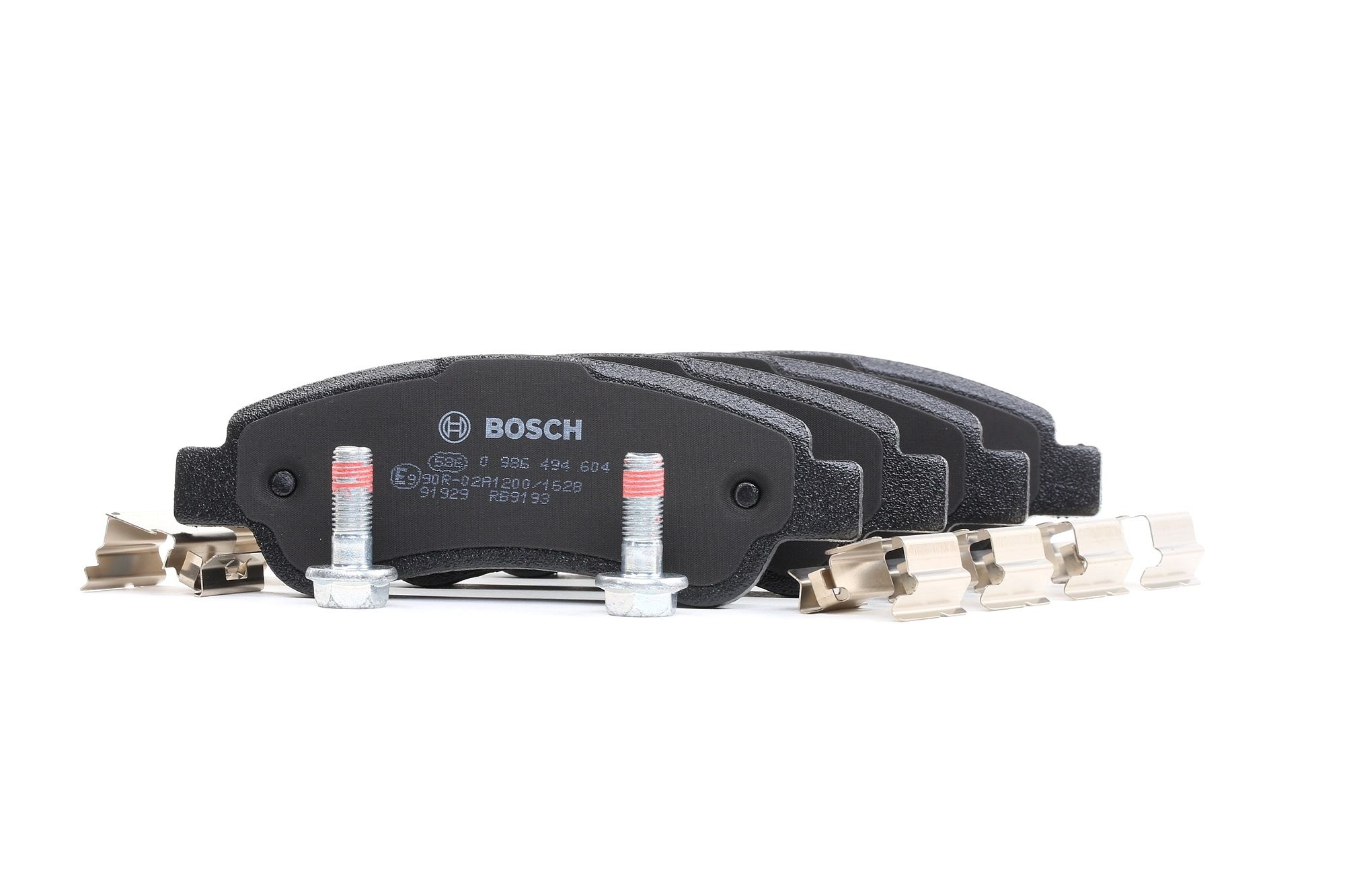 Köp BOSCH Bromsbelägg Produktnummer: 0 986 494 604 till det förmånliga priset av 585,08 kr