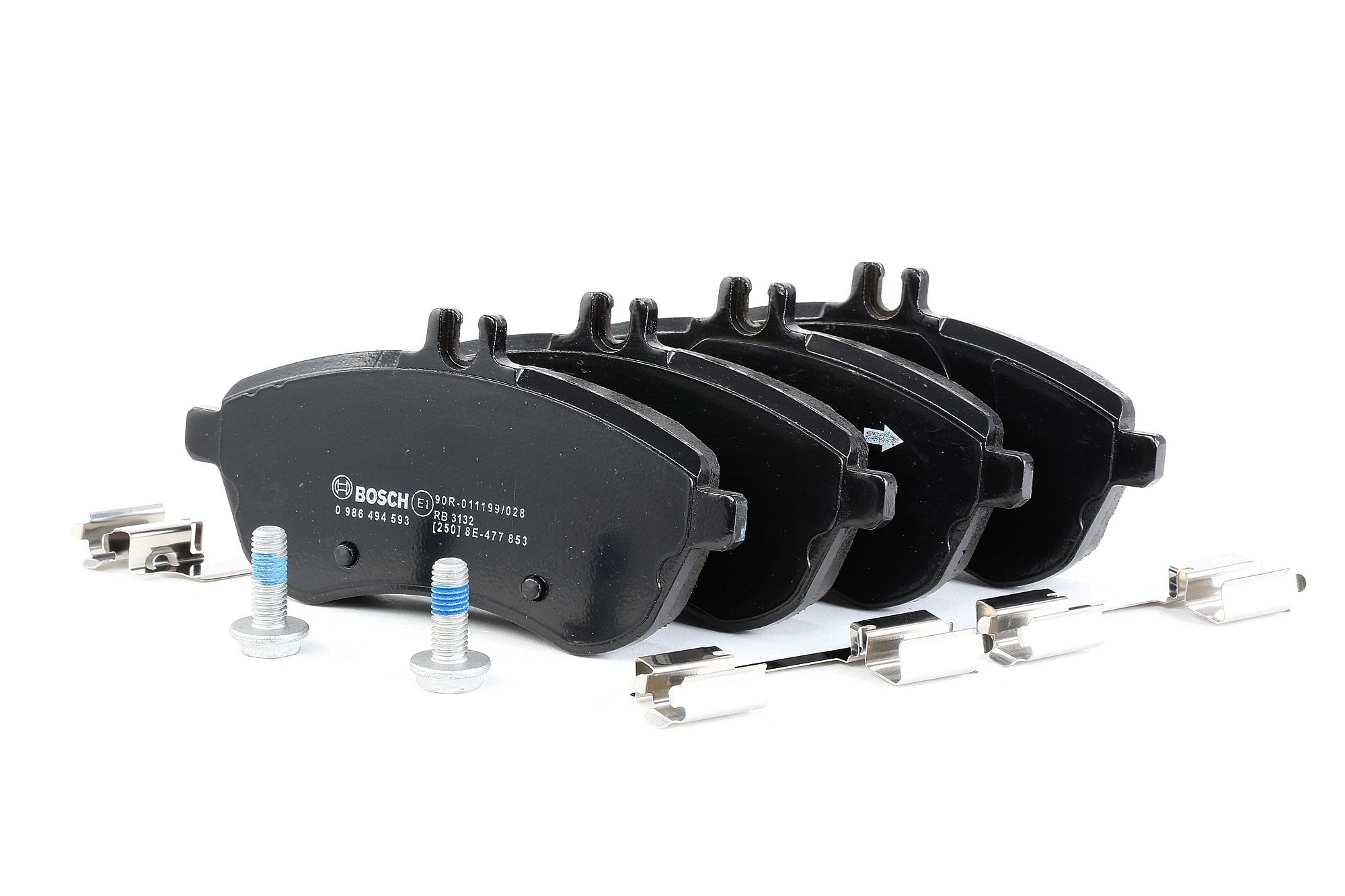 Ostke BOSCH Piduriklotsid Toode nr.: 0 986 494 593 madala hinnaga 40,61 €