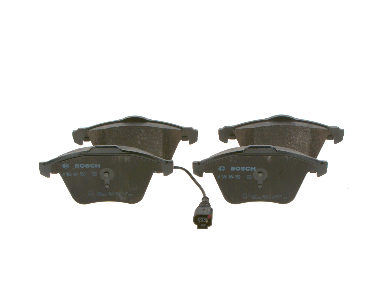 Įsigykite BOSCH Stabdžių kaladėlės Prekės Nr.: 0 986 494 550 už žemiausią 58,61 € kainą