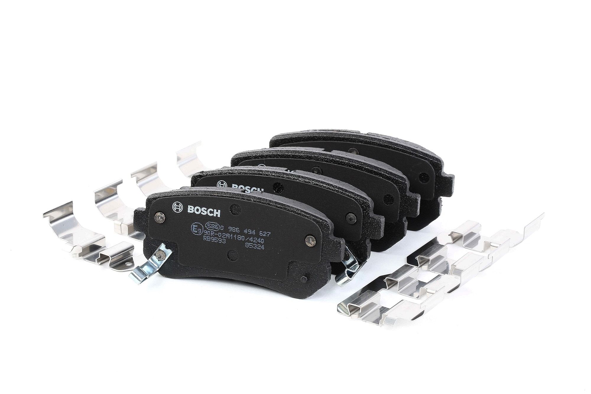 Įsigykite BOSCH Stabdžių kaladėlės Prekės Nr.: 0 986 494 627 už žemiausią 27,45 € kainą