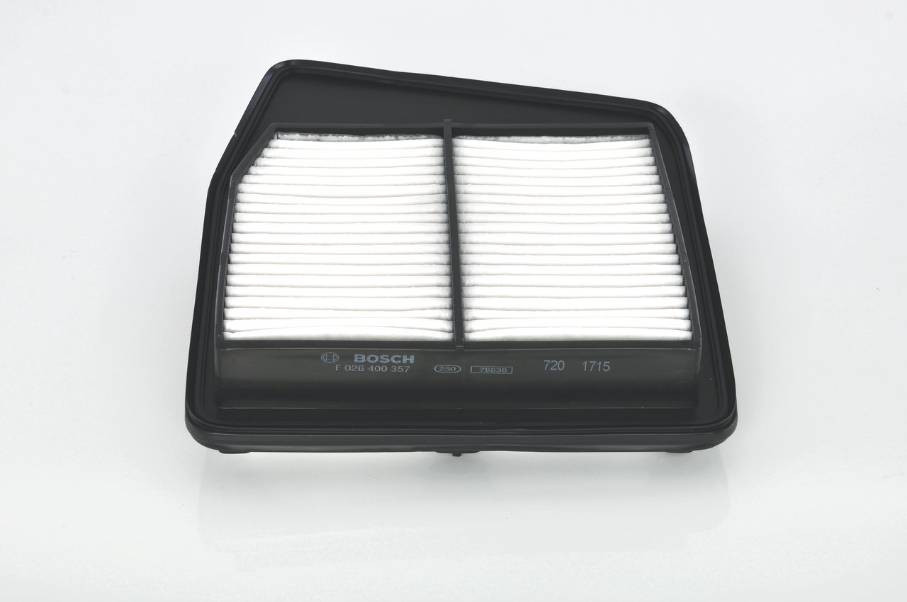 Køb billige originale Luftfilter F 026 400 357 tilsvarende med 17220RL5A00 OEM numre online