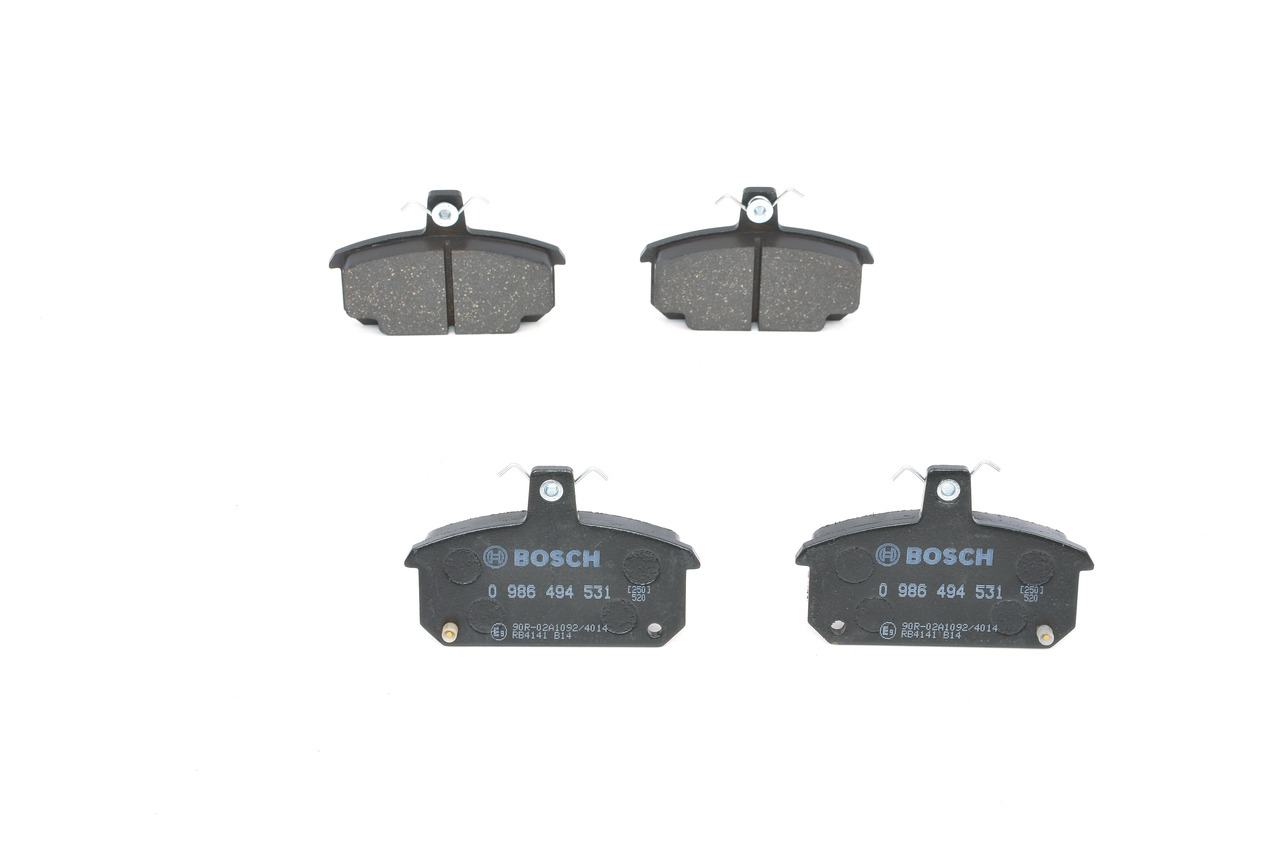 OEM Placute frana RENAULT 12 Break 1975 7701201059, 7701201464, 7701202974 BOSCH