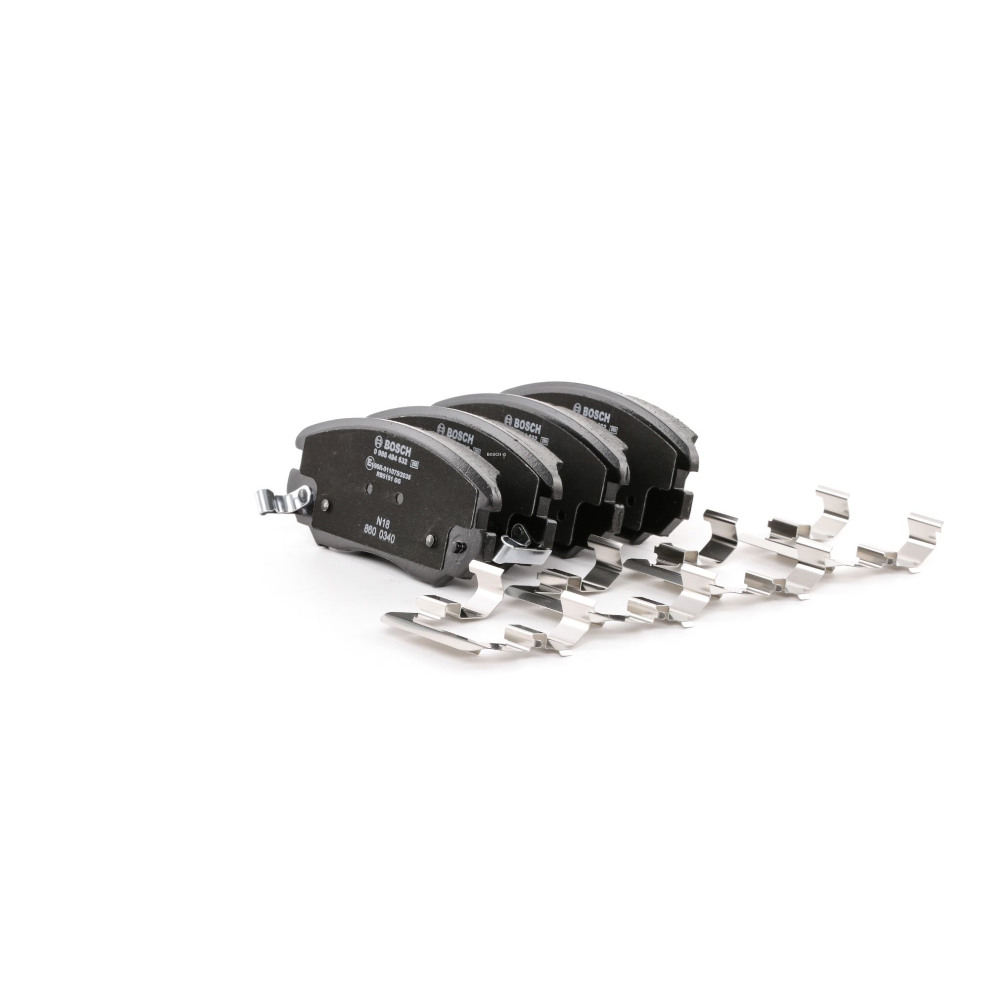 Ostke BOSCH Piduriklotsid Toode nr.: 0 986 494 632 madala hinnaga 46,55 €