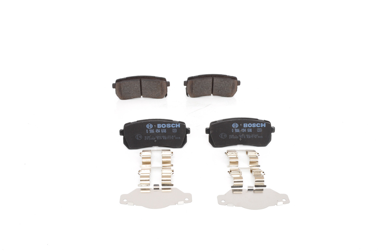 Cumpărați online Plăcuțe de frână 0 986 494 608 original/ă și la un preț mic, compatibil/ă cu nr. OEM BP1217