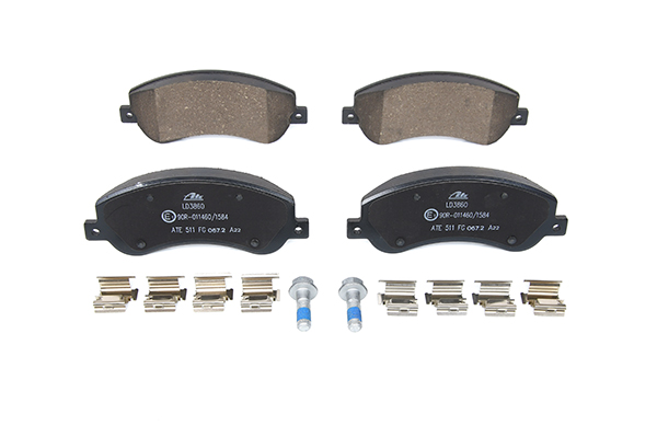 OEM Plăcuțe VW Amarok Camion cu platformă 2020 24484, 2H0698151, 2H0698151A ATE